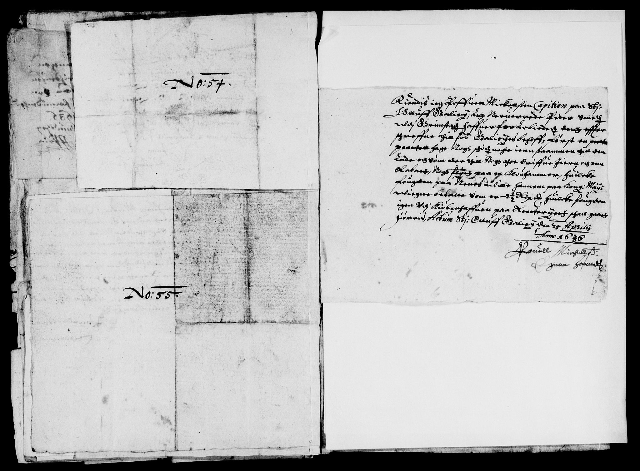 Rentekammeret inntil 1814, Reviderte regnskaper, Lensregnskaper, AV/RA-EA-5023/R/Rb/Rbq/L0024: Nedenes len. Mandals len. Råbyggelag., 1635-1636