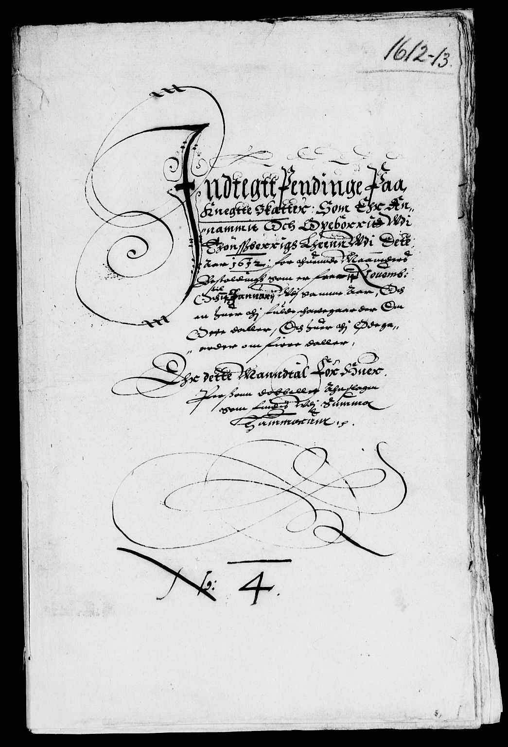 Rentekammeret inntil 1814, Reviderte regnskaper, Lensregnskaper, AV/RA-EA-5023/R/Rb/Rbo/L0002: Tønsberg len, 1612-1614