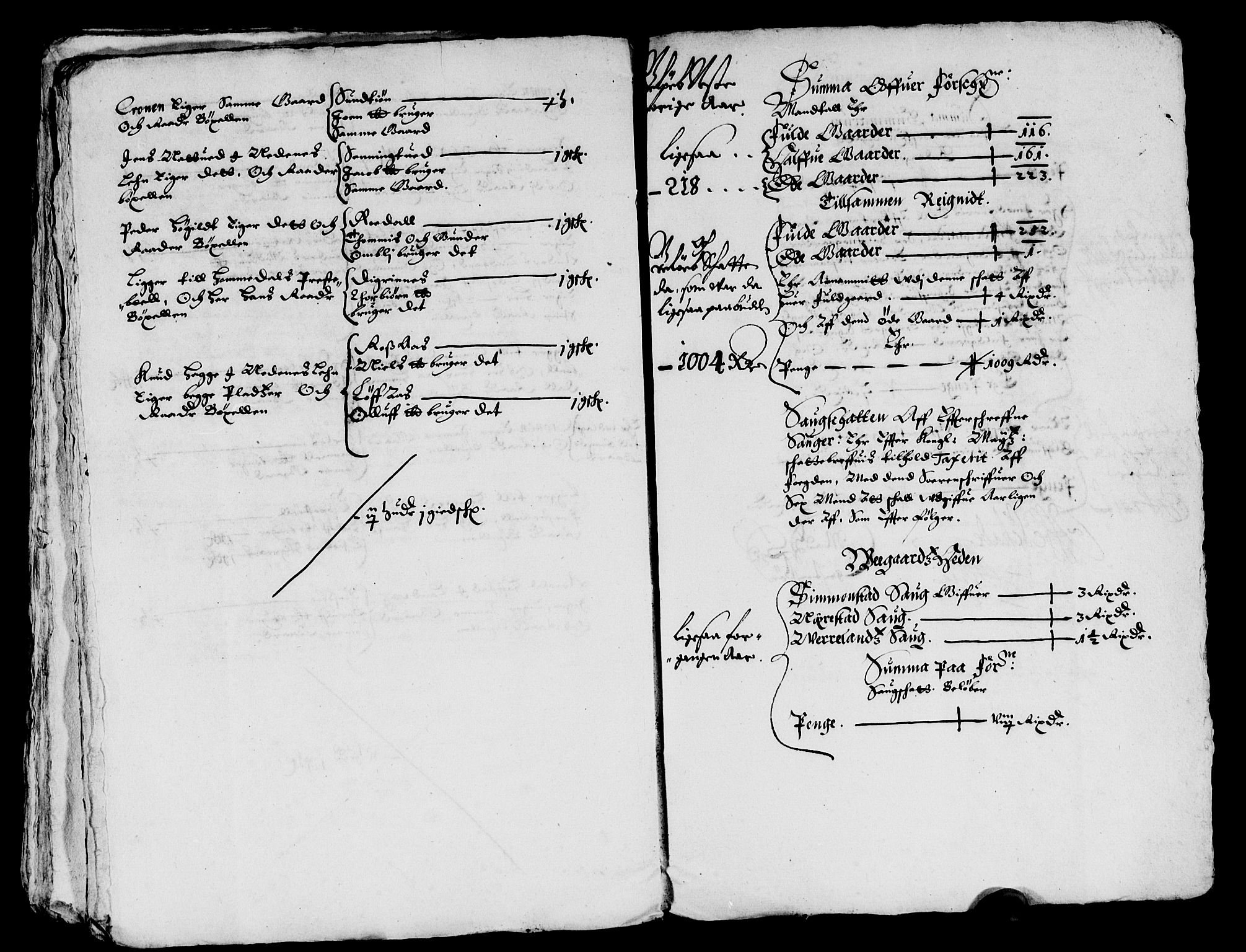 Rentekammeret inntil 1814, Reviderte regnskaper, Lensregnskaper, AV/RA-EA-5023/R/Rb/Rbq/L0042: Nedenes len. Mandals len. Råbyggelag., 1652-1655