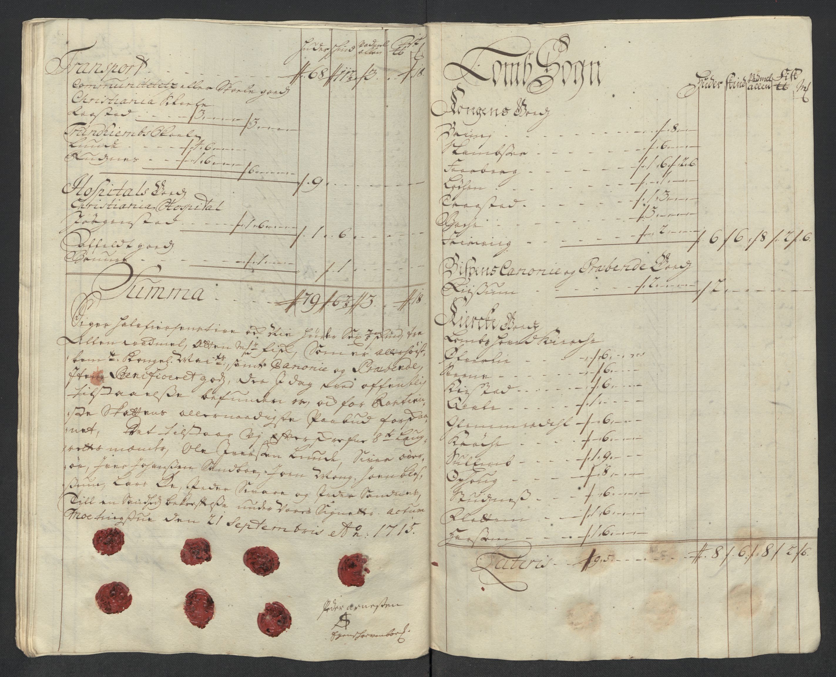 Rentekammeret inntil 1814, Reviderte regnskaper, Fogderegnskap, AV/RA-EA-4092/R17/L1184: Fogderegnskap Gudbrandsdal, 1715, s. 95