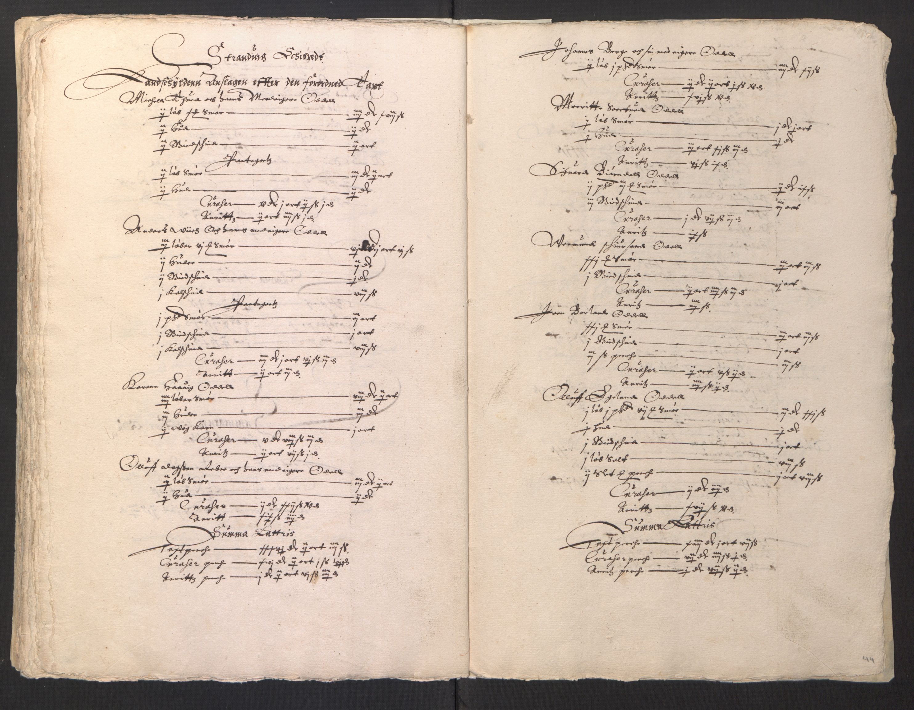 Stattholderembetet 1572-1771, AV/RA-EA-2870/Ek/L0012/0001: Jordebøker til utlikning av rosstjeneste 1624-1626: / Odelsjordebøker for Bergenhus len, 1626, s. 46