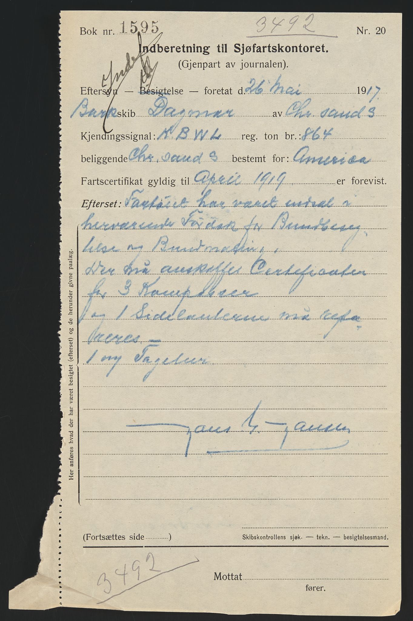 Sjøfartsdirektoratet med forløpere, skipsmapper slettede skip, AV/RA-S-4998/F/Fa/L0226: --, 1869-1922, s. 220