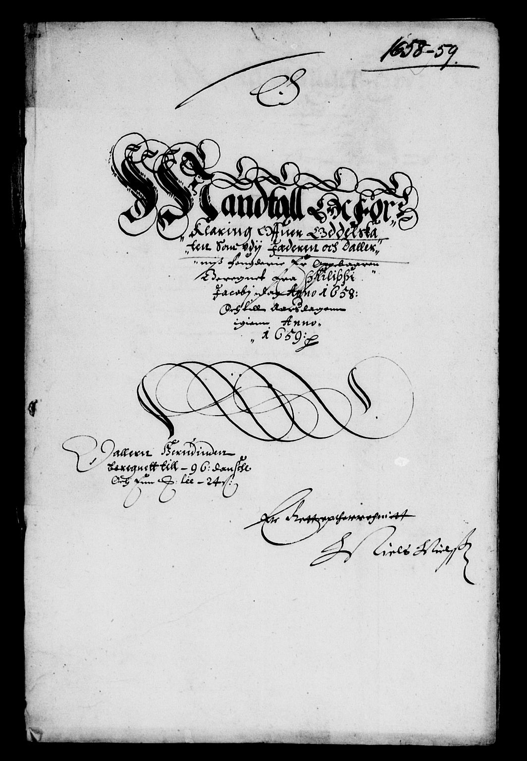 Rentekammeret inntil 1814, Reviderte regnskaper, Lensregnskaper, AV/RA-EA-5023/R/Rb/Rbs/L0038: Stavanger len, 1657-1659