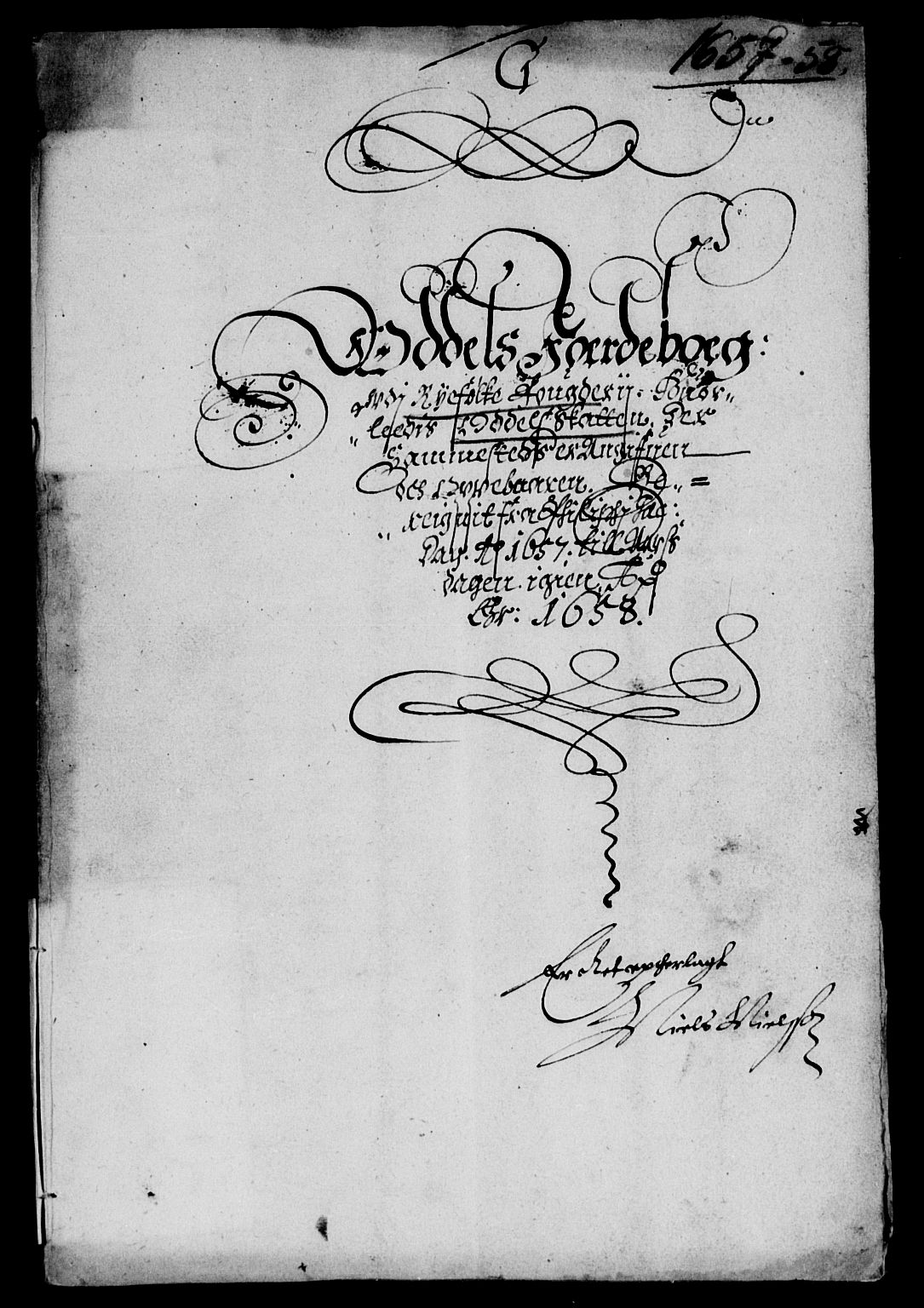 Rentekammeret inntil 1814, Reviderte regnskaper, Lensregnskaper, AV/RA-EA-5023/R/Rb/Rbs/L0037: Stavanger len, 1657-1658