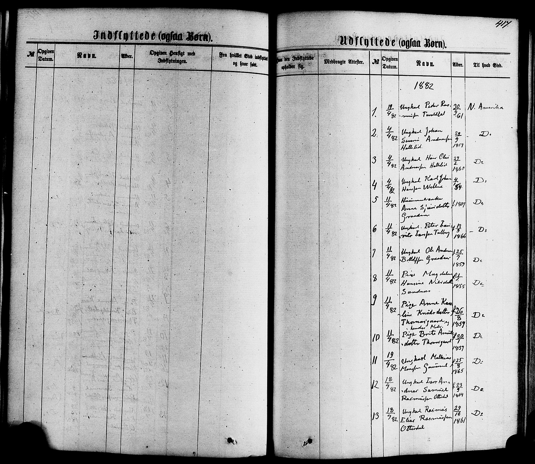 Hornindal sokneprestembete, SAB/A-82401/H/Haa/Haaa/L0002: Ministerialbok nr. A 2, 1867-1884, s. 417