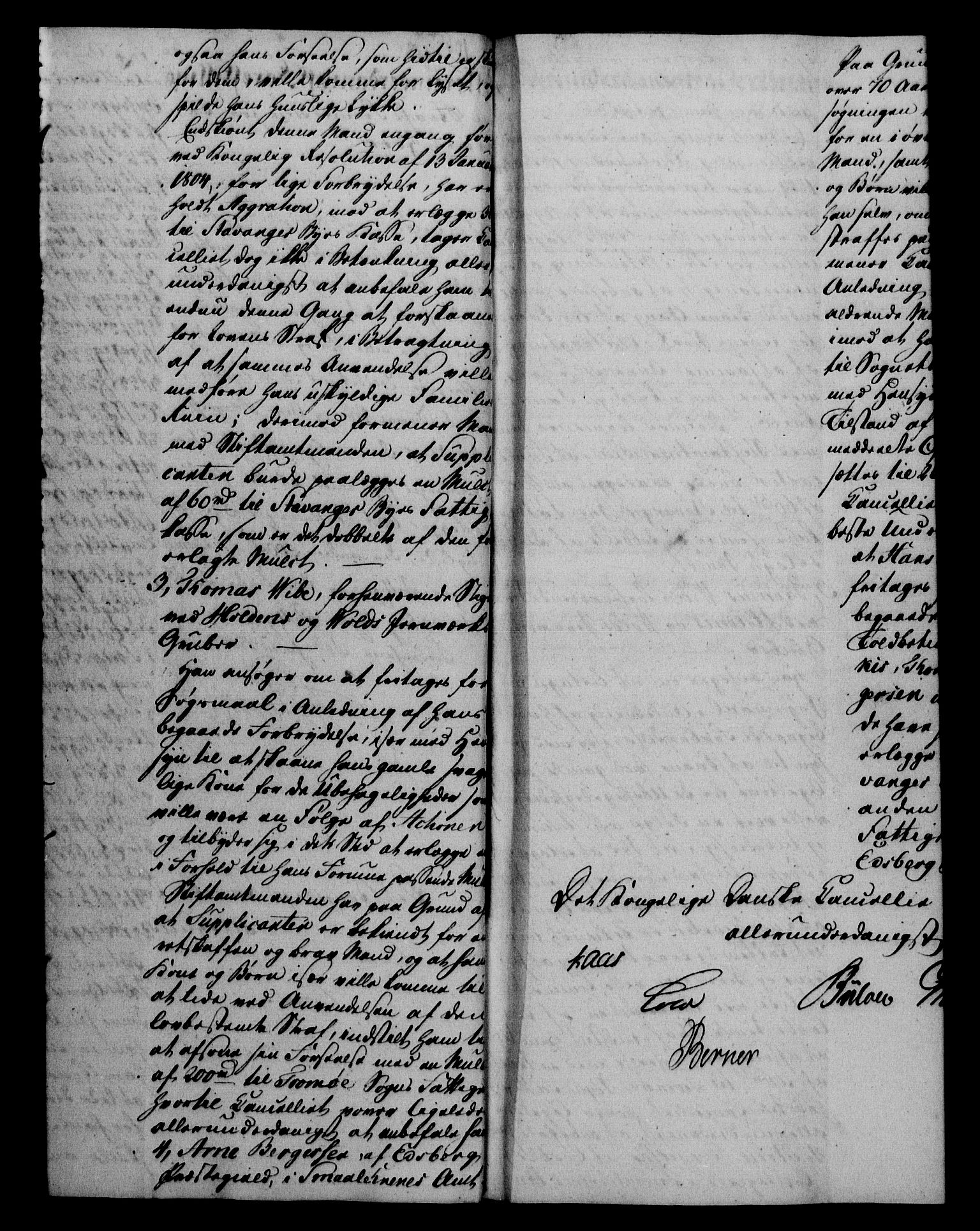 Danske Kanselli 1800-1814, AV/RA-EA-3024/H/Hf/Hfa/Hfab/L0009: Forestillinger, Kanselliets avdeling i Kolding og Rendsborg, 1808-1809