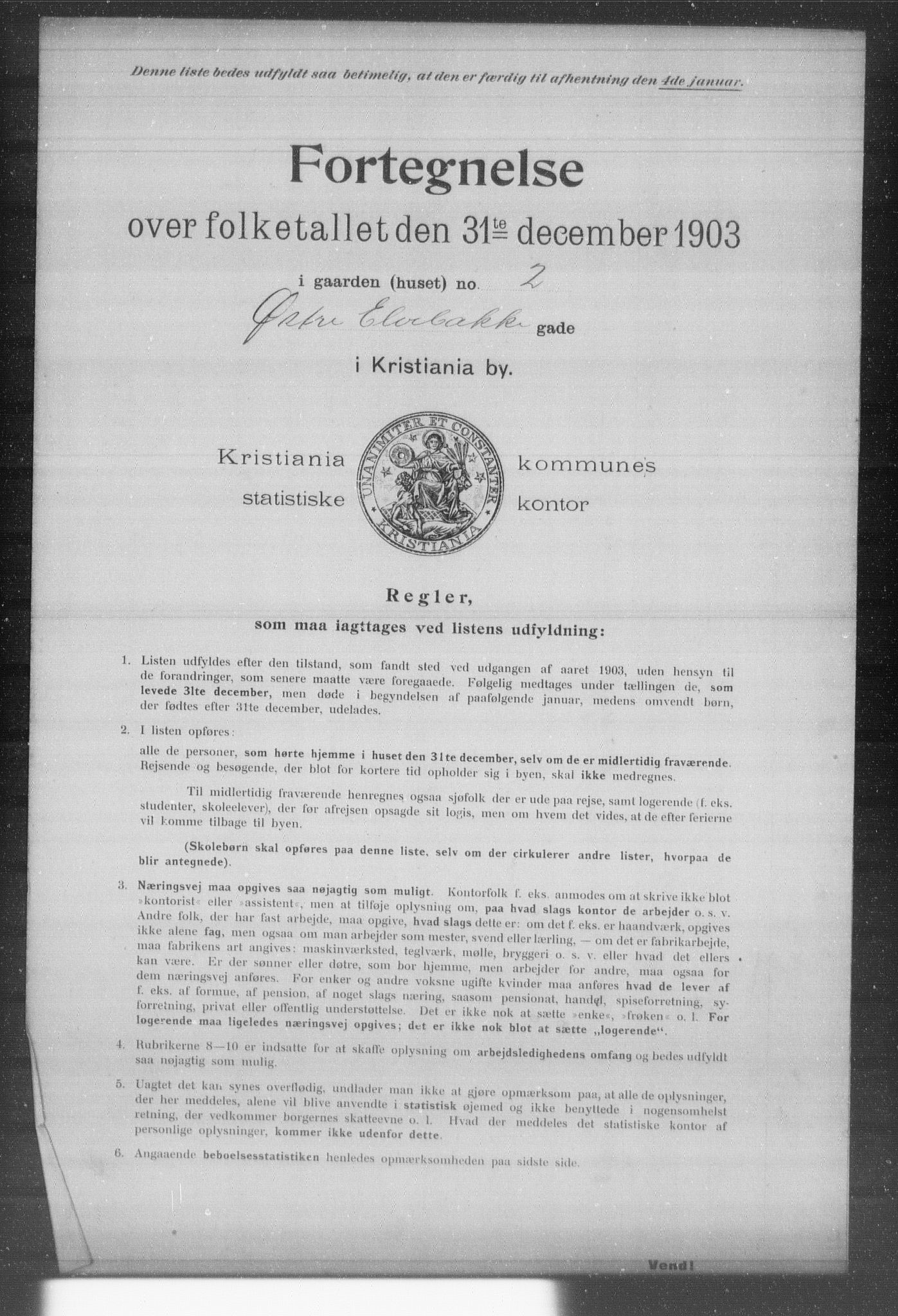 OBA, Kommunal folketelling 31.12.1903 for Kristiania kjøpstad, 1903, s. 24765
