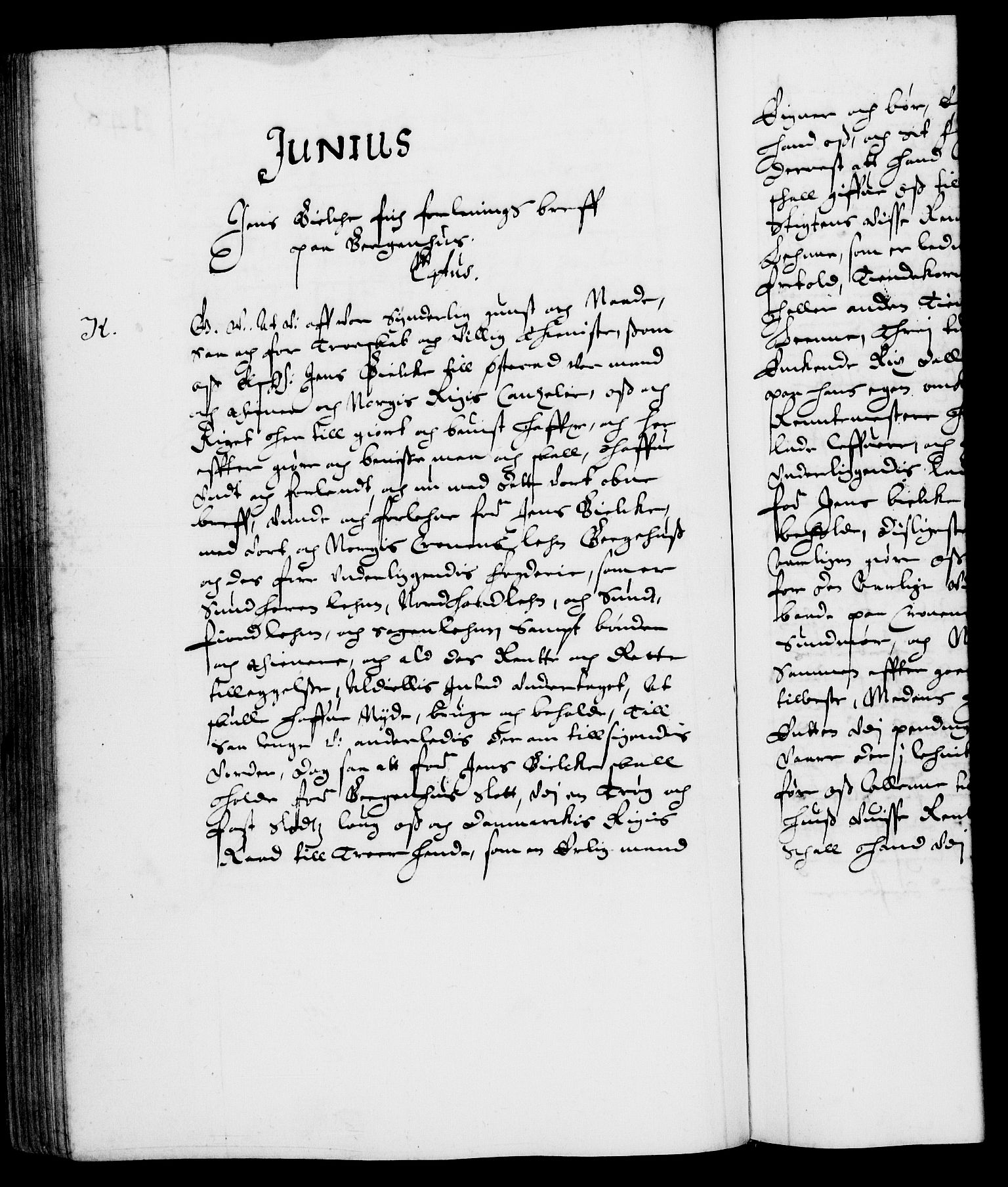 Danske Kanselli 1572-1799, RA/EA-3023/F/Fc/Fca/Fcaa/L0005: Norske registre (mikrofilm), 1631-1636, s. 146b