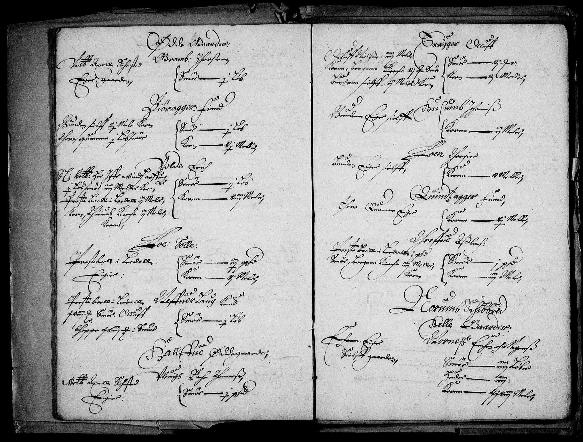 Rentekammeret inntil 1814, Realistisk ordnet avdeling, RA/EA-4070/N/Na/L0004/0005: [XI i]: Forskjellige jordebøker fra 1600-tallet: / Hele-, halve- og ødegårder i Indre Sogn 1664. Leidang, tiende og småreidsle 1663-1664, 1663-1664