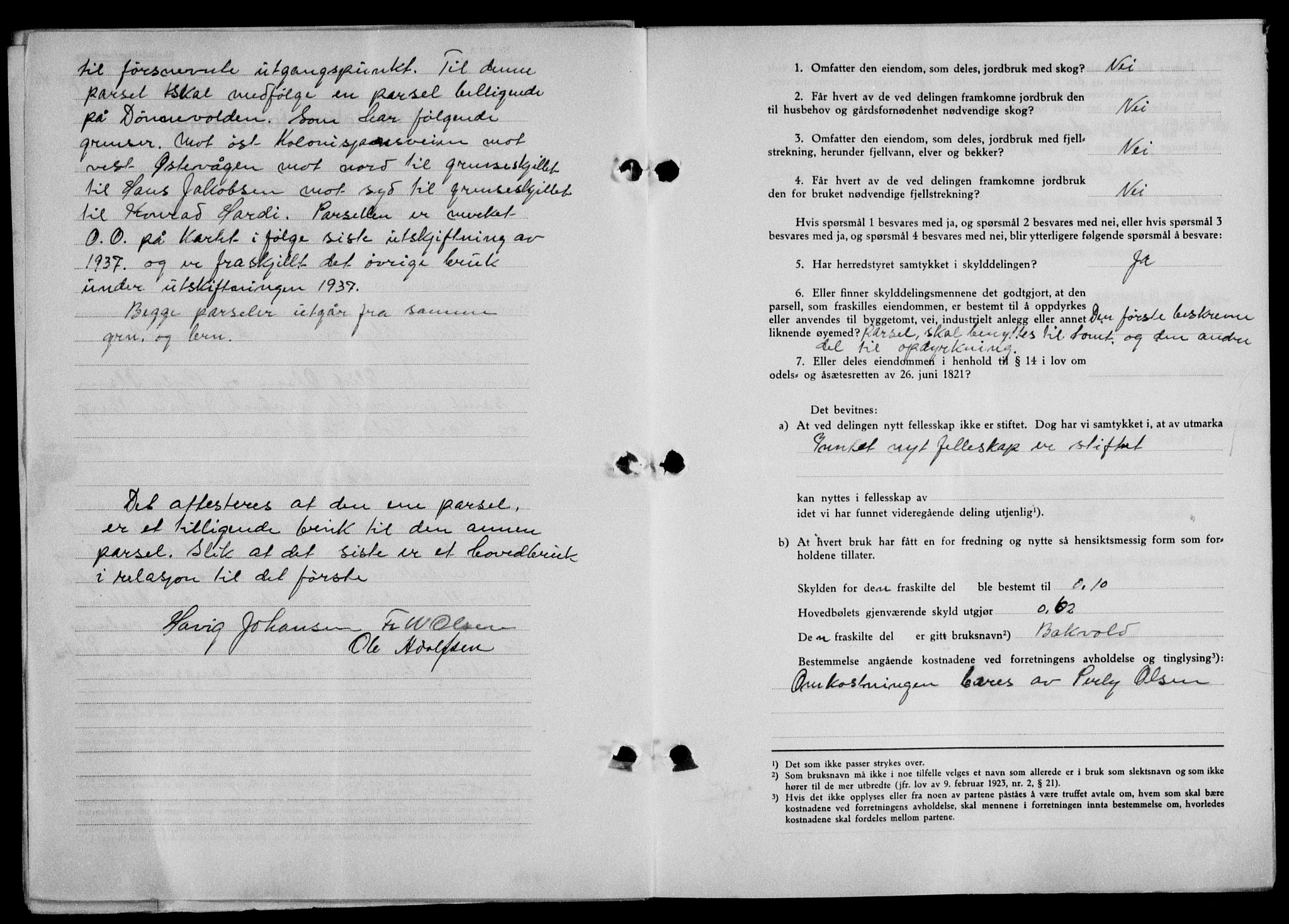 Lofoten sorenskriveri, SAT/A-0017/1/2/2C/L0015a: Pantebok nr. 15a, 1946-1947, Dagboknr: 1727/1946