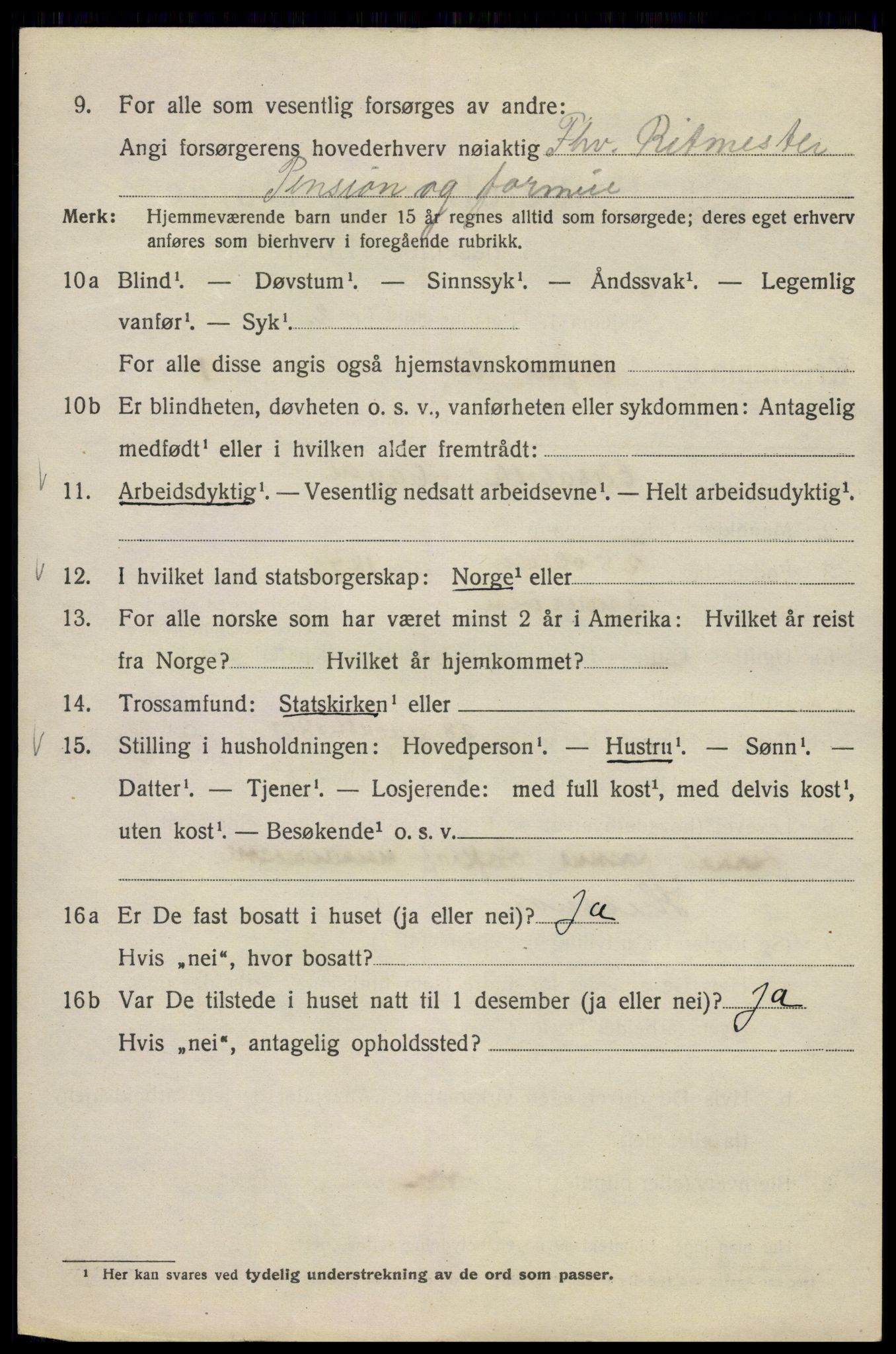 SAO, Folketelling 1920 for 0301 Kristiania kjøpstad, 1920, s. 528206