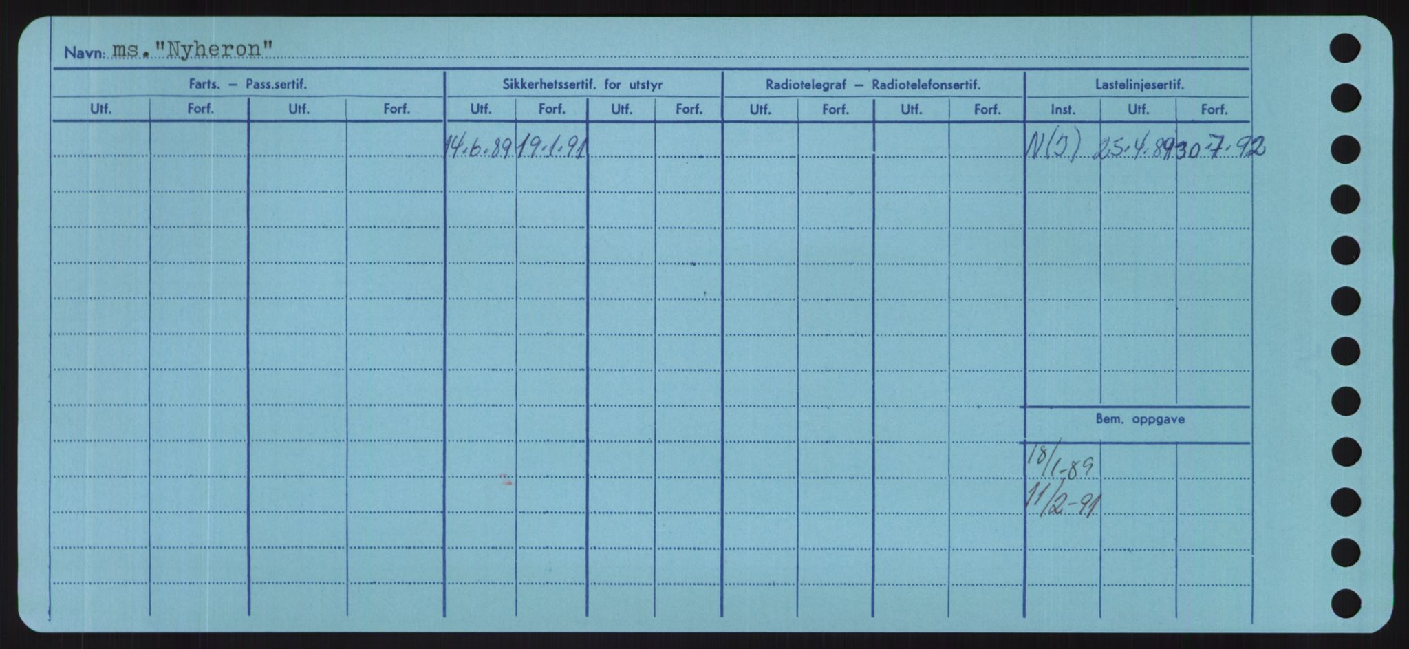 Sjøfartsdirektoratet med forløpere, Skipsmålingen, AV/RA-S-1627/H/Hd/L0027: Fartøy, Norhop-Nør, s. 346