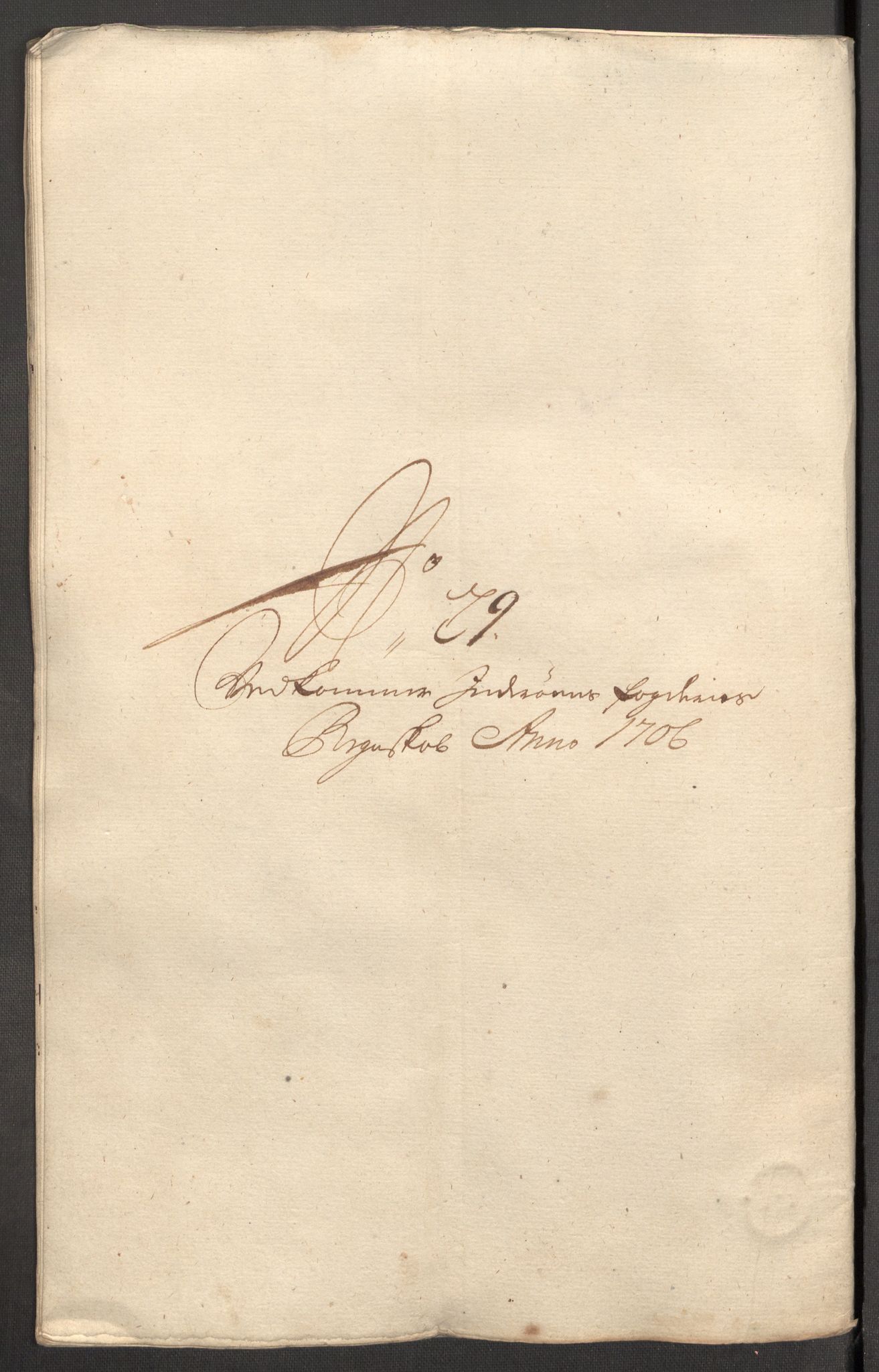 Rentekammeret inntil 1814, Reviderte regnskaper, Fogderegnskap, RA/EA-4092/R63/L4315: Fogderegnskap Inderøy, 1706-1707, s. 237