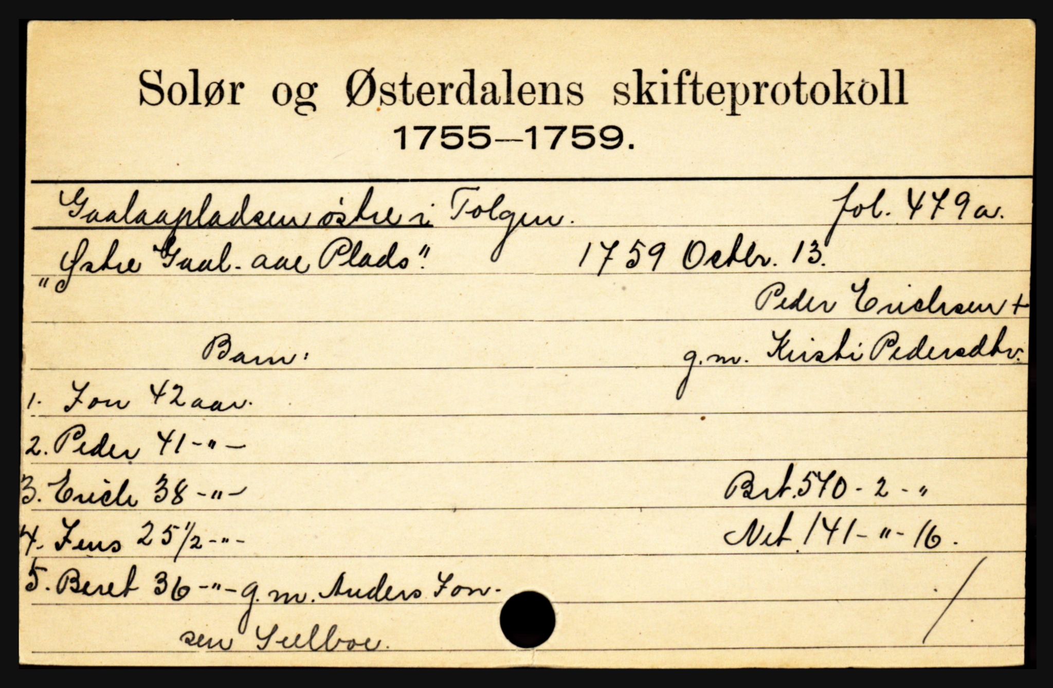 Solør og Østerdalen sorenskriveri, AV/SAH-TING-024/J, 1716-1774, s. 1811