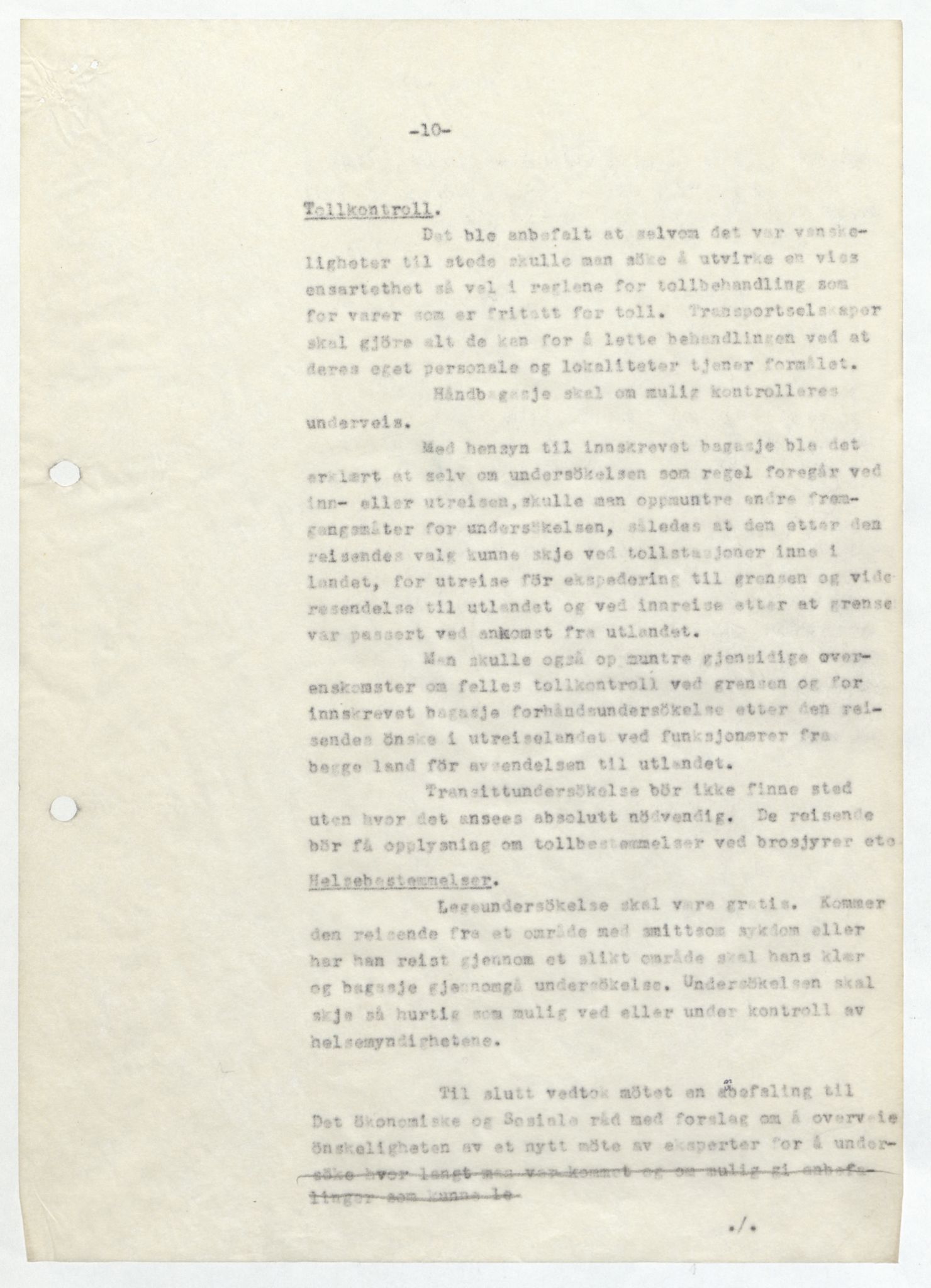 Justisdepartementet, 3. politikontor P3, RA/S-1051/D/L0039: Passforskrifter - Passinstruksen, 1947-1952, s. 22