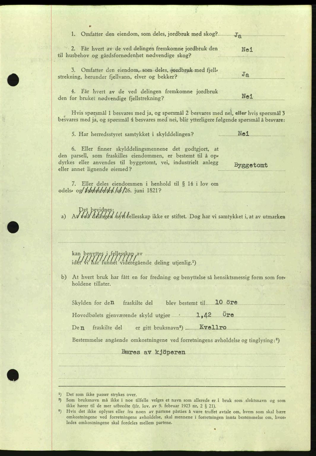 Romsdal sorenskriveri, AV/SAT-A-4149/1/2/2C: Pantebok nr. A15, 1943-1944, Dagboknr: 2263/1943