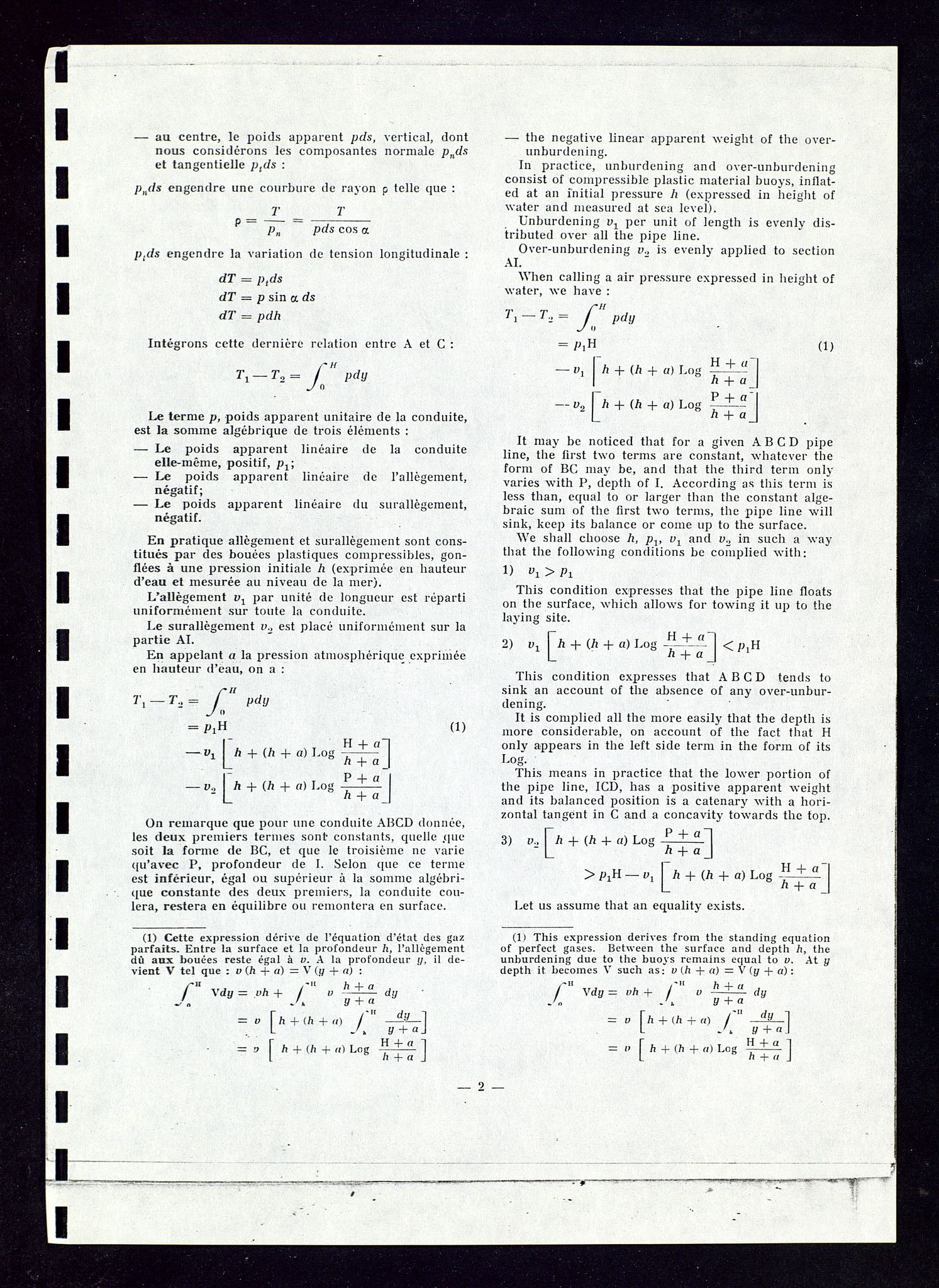 Industridepartementet, Oljekontoret, AV/SAST-A-101348/Dc/L0012: 742 Ekofisk prosjekt, prosjektstudier, div. protokoller ang oljeledning, 1971-1972