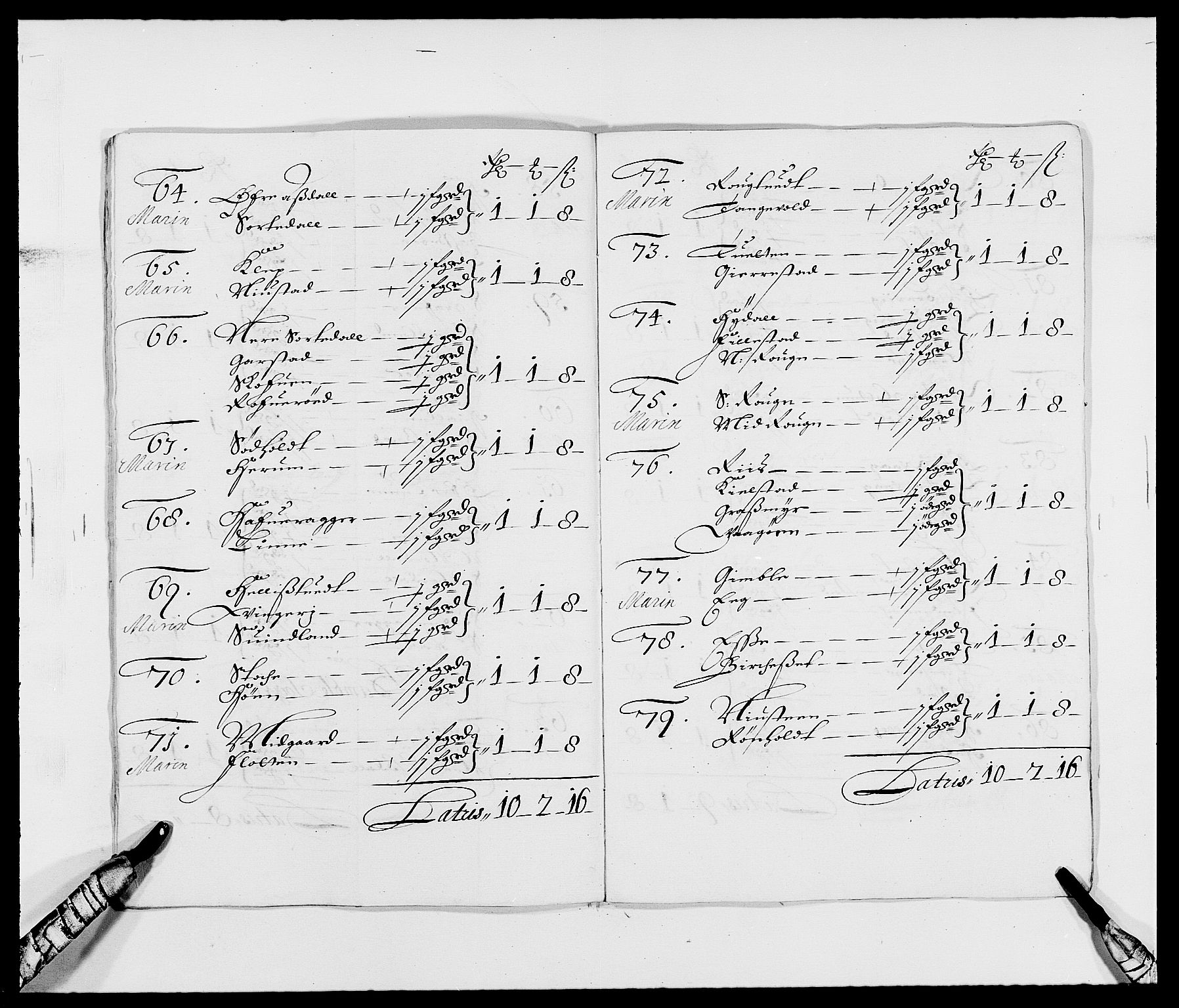 Rentekammeret inntil 1814, Reviderte regnskaper, Fogderegnskap, AV/RA-EA-4092/R34/L2045: Fogderegnskap Bamble, 1680-1681, s. 103