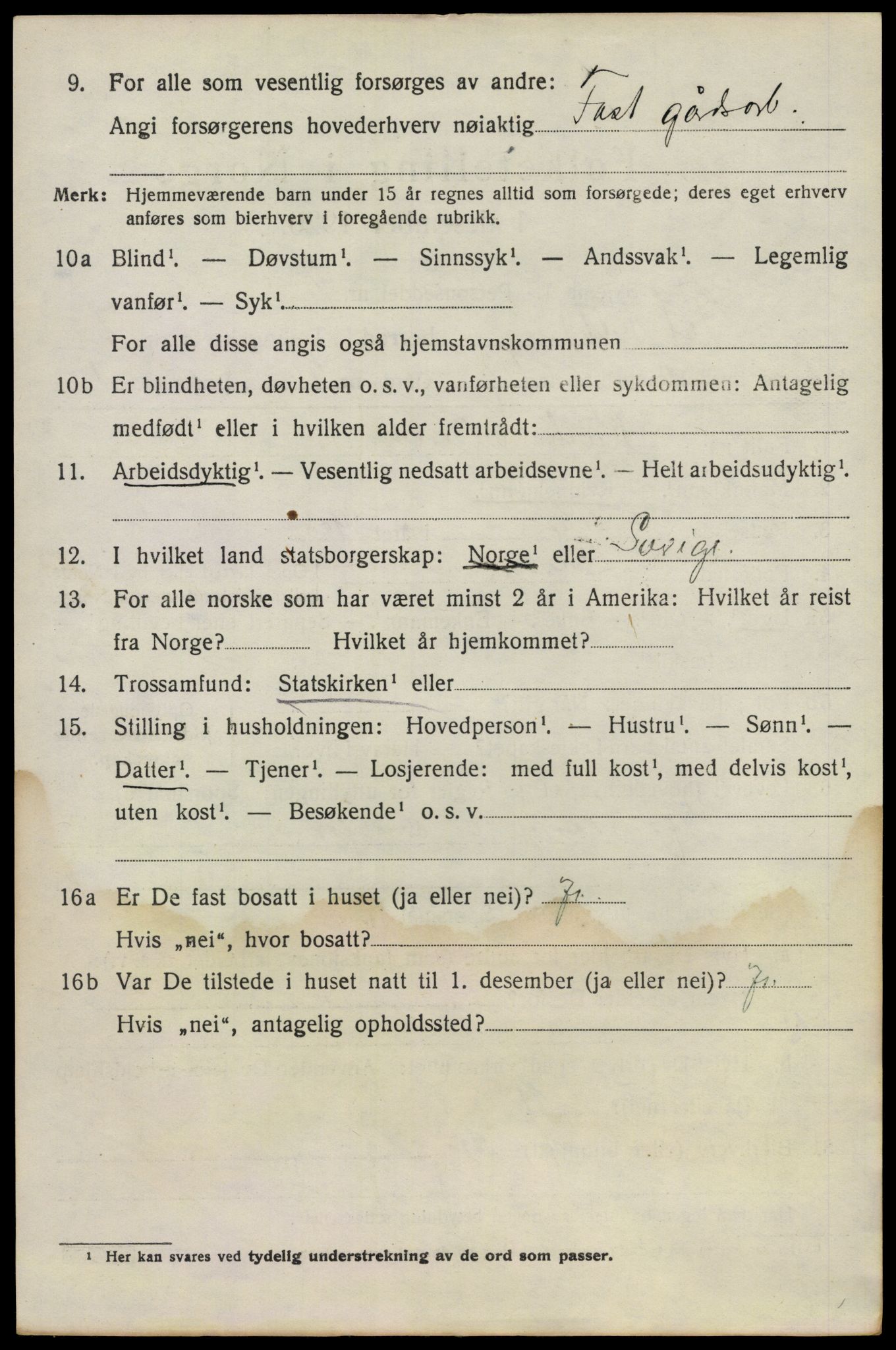 SAO, Folketelling 1920 for 0227 Fet herred, 1920, s. 8561