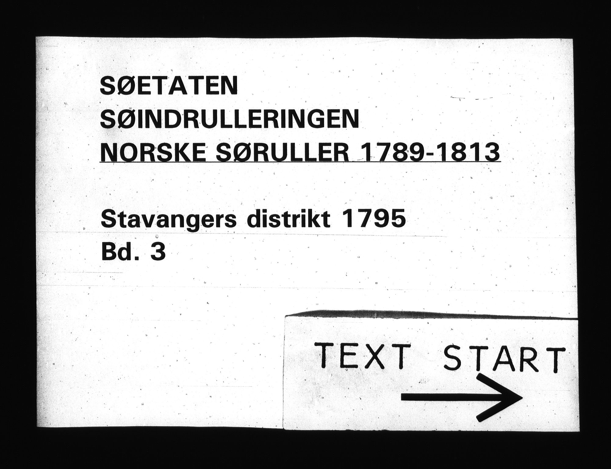 Sjøetaten, RA/EA-3110/F/L0270: Stavanger distrikt, bind 3, 1795