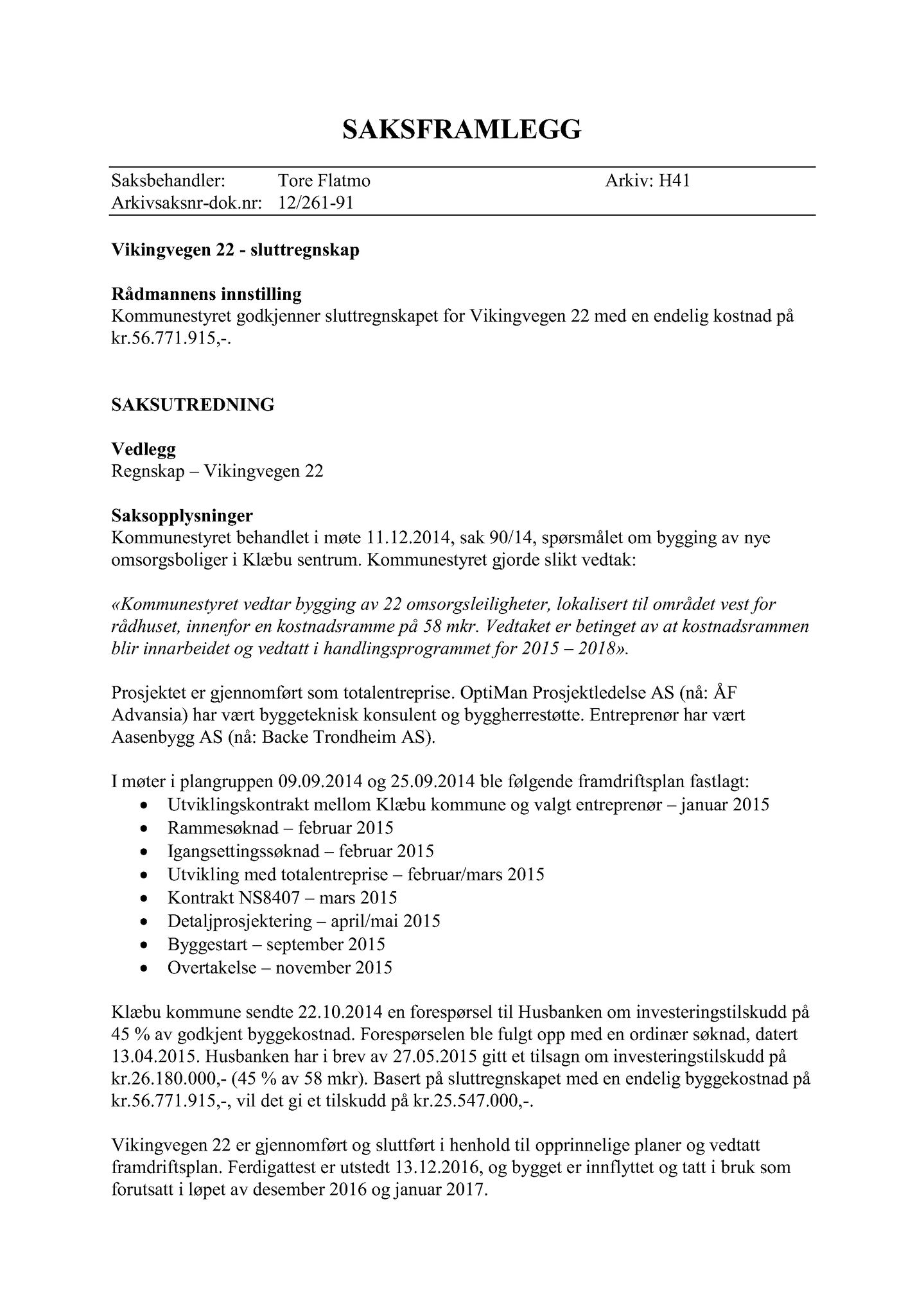 Klæbu Kommune, TRKO/KK/05-UOm/L008: Utvalg for omsorg - Møtedokumenter, 2017, s. 96