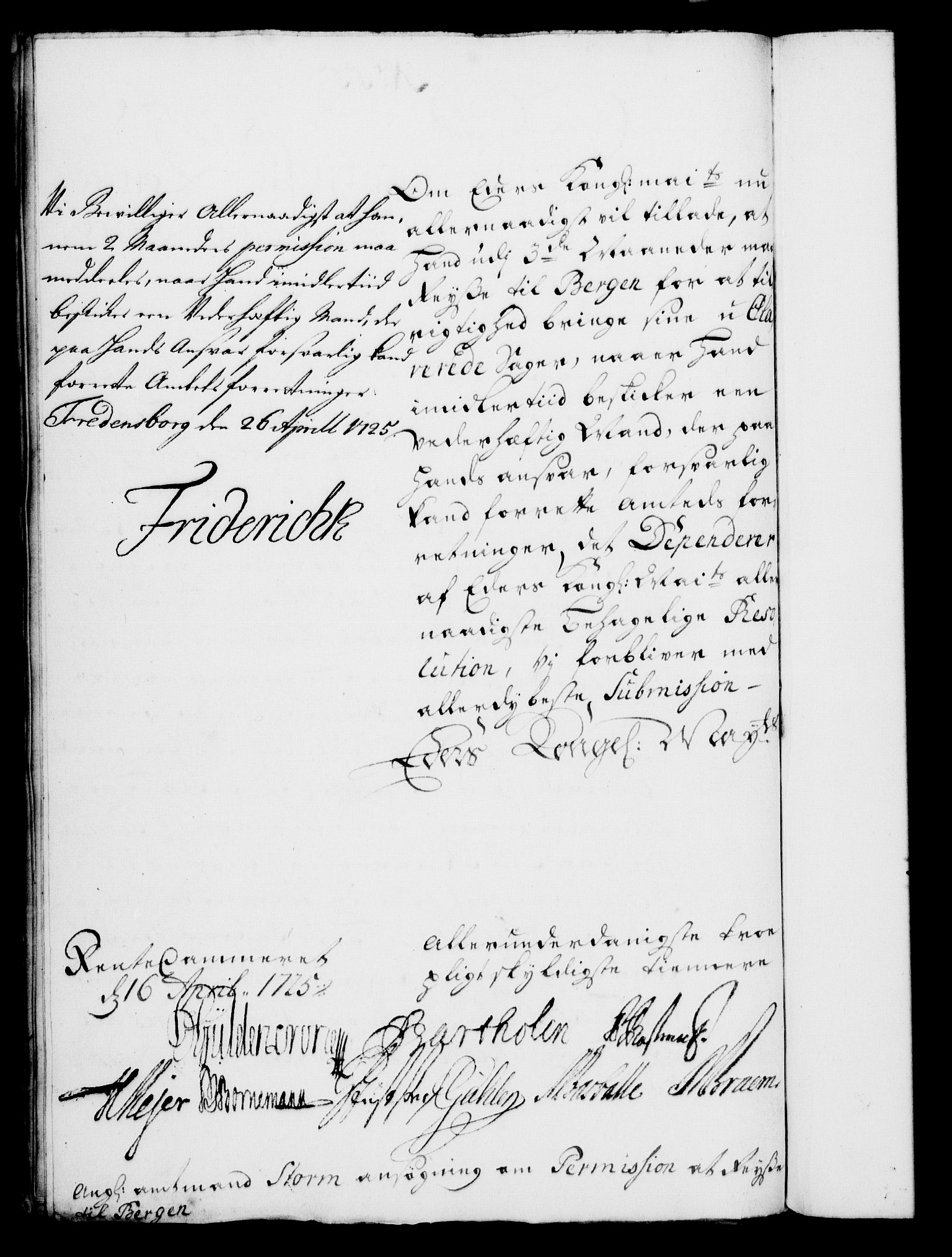 Rentekammeret, Kammerkanselliet, RA/EA-3111/G/Gf/Gfa/L0008: Norsk relasjons- og resolusjonsprotokoll (merket RK 52.8), 1725, s. 312