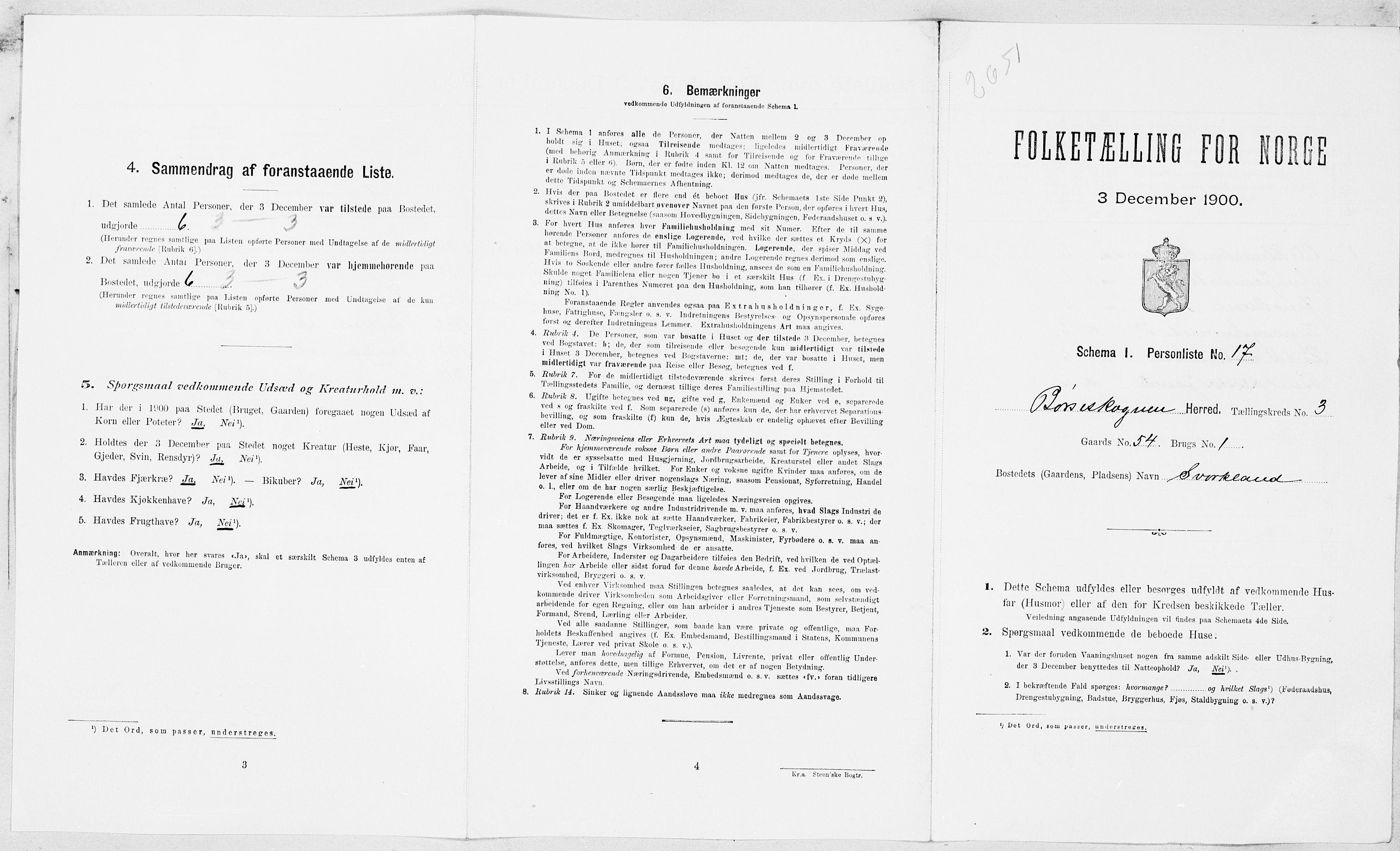 SAT, Folketelling 1900 for 1657 Børseskogn herred, 1900, s. 401