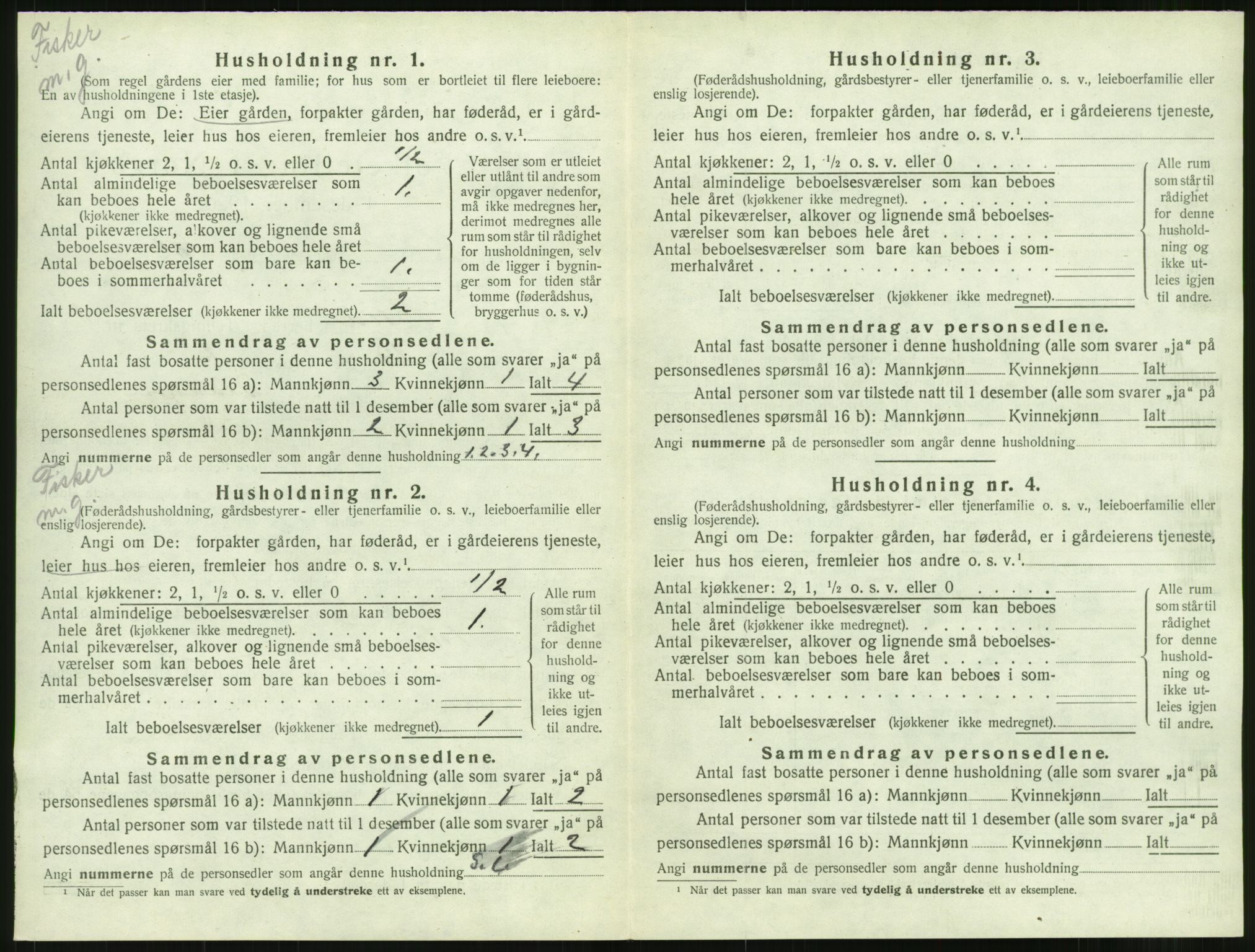 SAT, Folketelling 1920 for 1549 Bud herred, 1920, s. 121