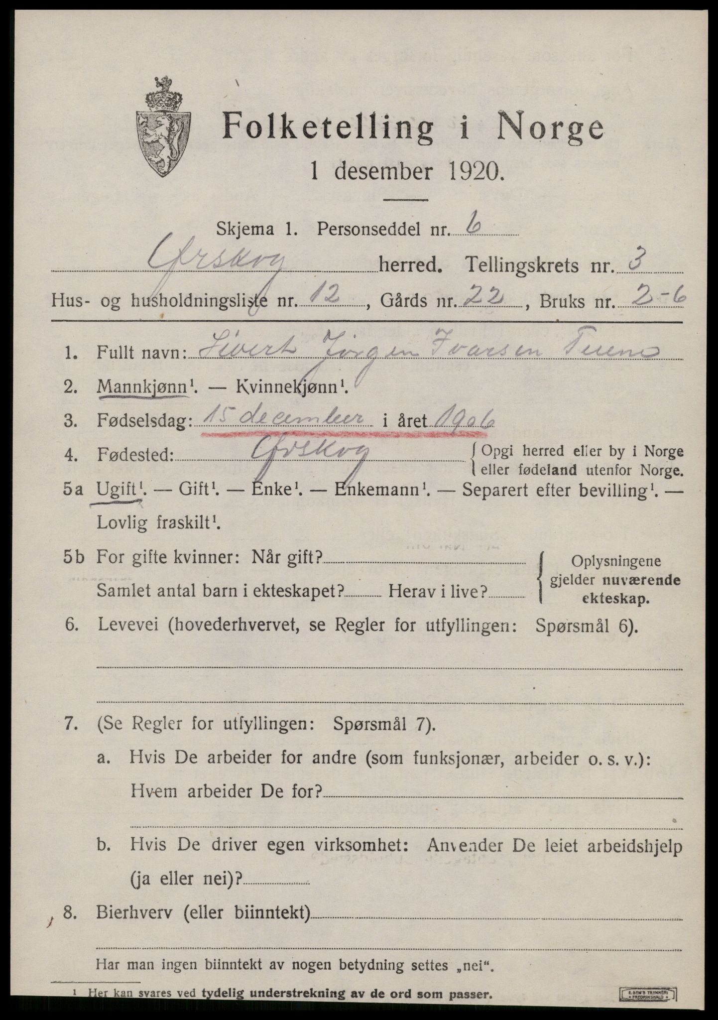 SAT, Folketelling 1920 for 1527 Ørskog herred, 1920, s. 1842