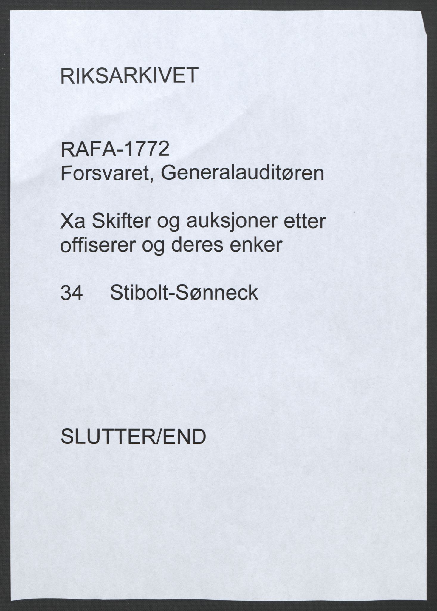 Forsvaret, Generalauditøren, AV/RA-RAFA-1772/F/Fj/Fja/L0034: --, 1753-1817, s. 613