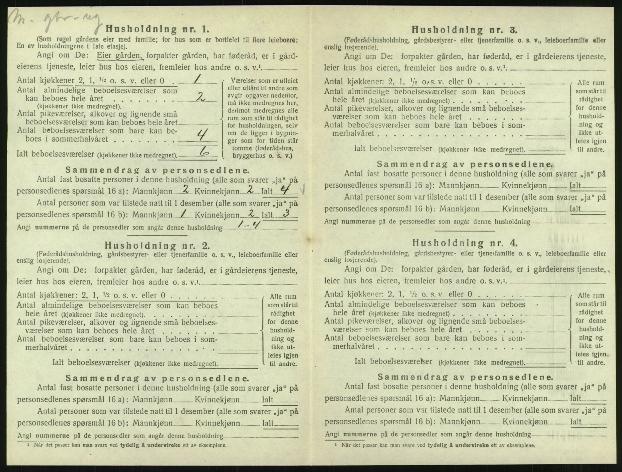 SAT, Folketelling 1920 for 1833 Mo herred, 1920, s. 921