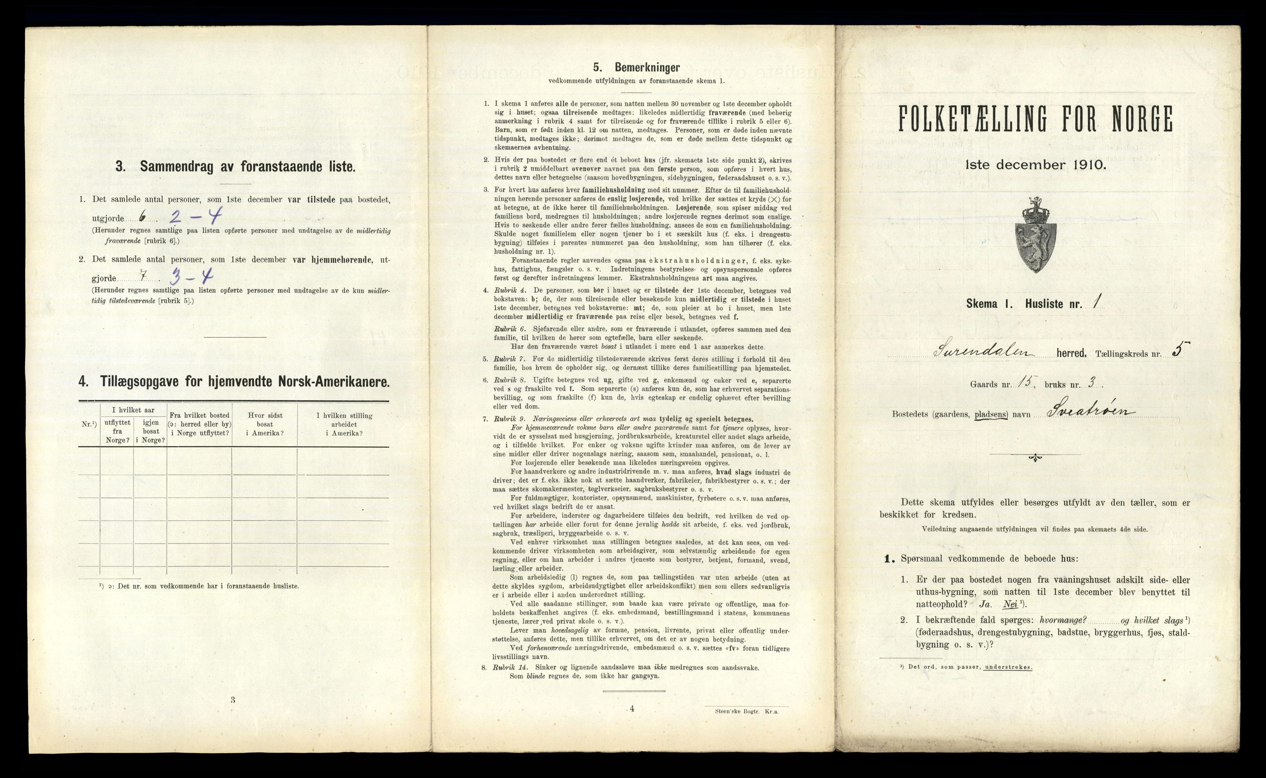 RA, Folketelling 1910 for 1566 Surnadal herred, 1910, s. 335