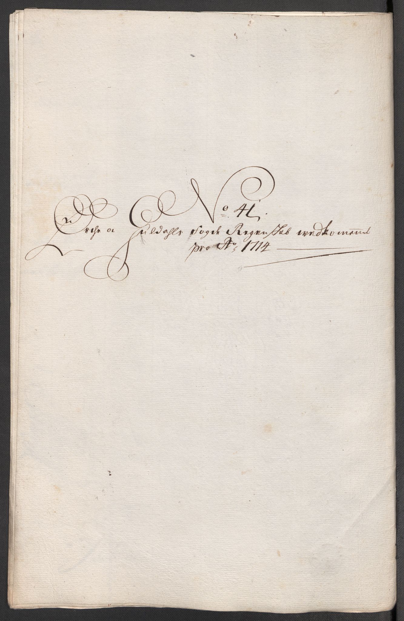 Rentekammeret inntil 1814, Reviderte regnskaper, Fogderegnskap, AV/RA-EA-4092/R60/L3965: Fogderegnskap Orkdal og Gauldal, 1714, s. 343