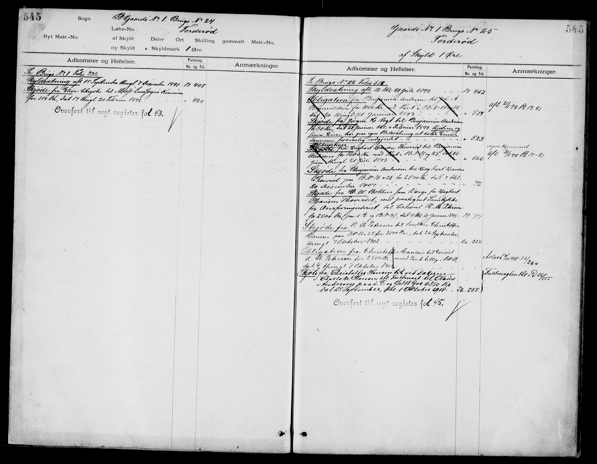 Moss sorenskriveri, SAO/A-10168: Panteregister nr. IV 3b, 1769-1926, s. 545