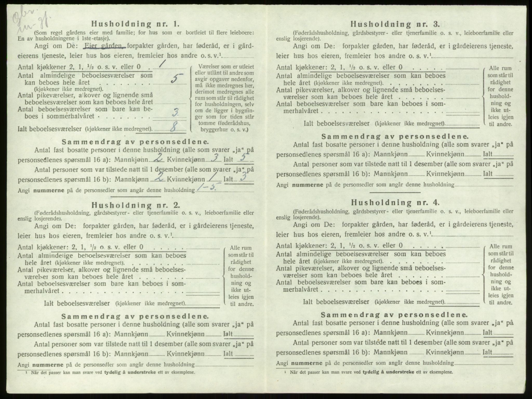 SAB, Folketelling 1920 for 1448 Stryn herred, 1920, s. 547