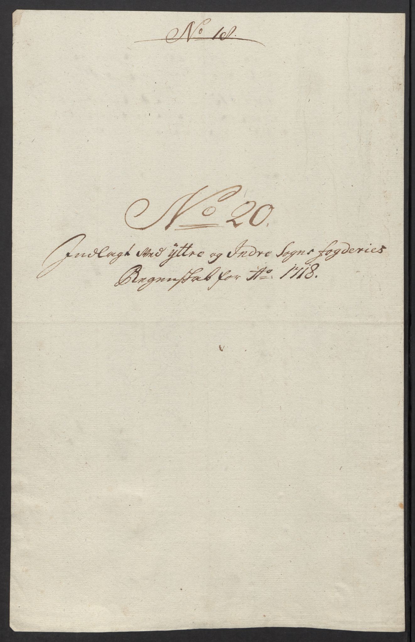 Rentekammeret inntil 1814, Reviderte regnskaper, Fogderegnskap, RA/EA-4092/R52/L3321: Fogderegnskap Sogn, 1717-1718, s. 573