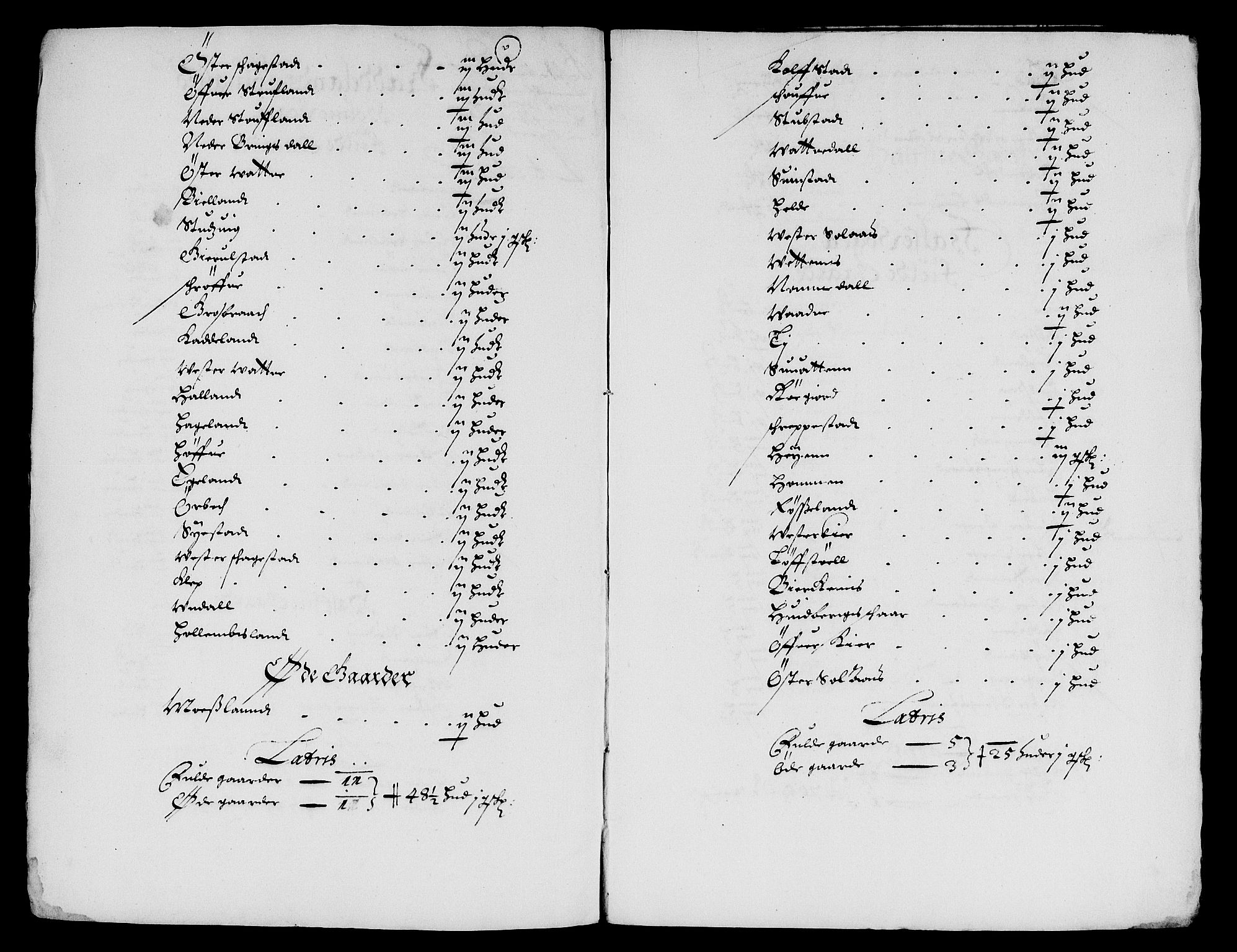 Rentekammeret inntil 1814, Reviderte regnskaper, Lensregnskaper, AV/RA-EA-5023/R/Rb/Rbq/L0053: Nedenes len. Mandals len. Råbyggelag. Laksefisket i Mandals len., 1629-1663