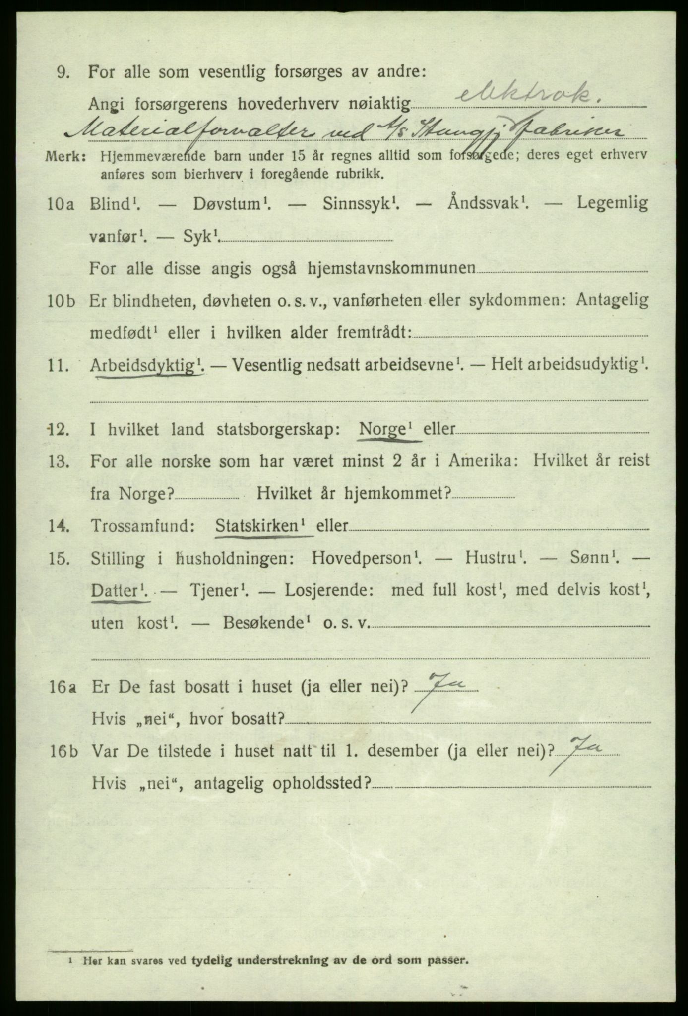 SAB, Folketelling 1920 for 1428 Askvoll herred, 1920, s. 1733