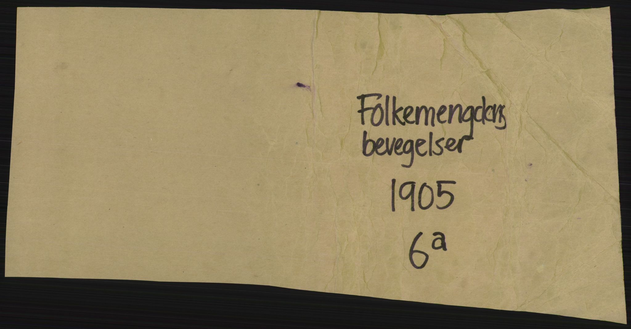 Statistisk sentralbyrå, Sosiodemografiske emner, Befolkning, RA/S-2228/D/Df/Dfa/Dfac/L0006: Kristiania: Fødte, 1905, s. 1