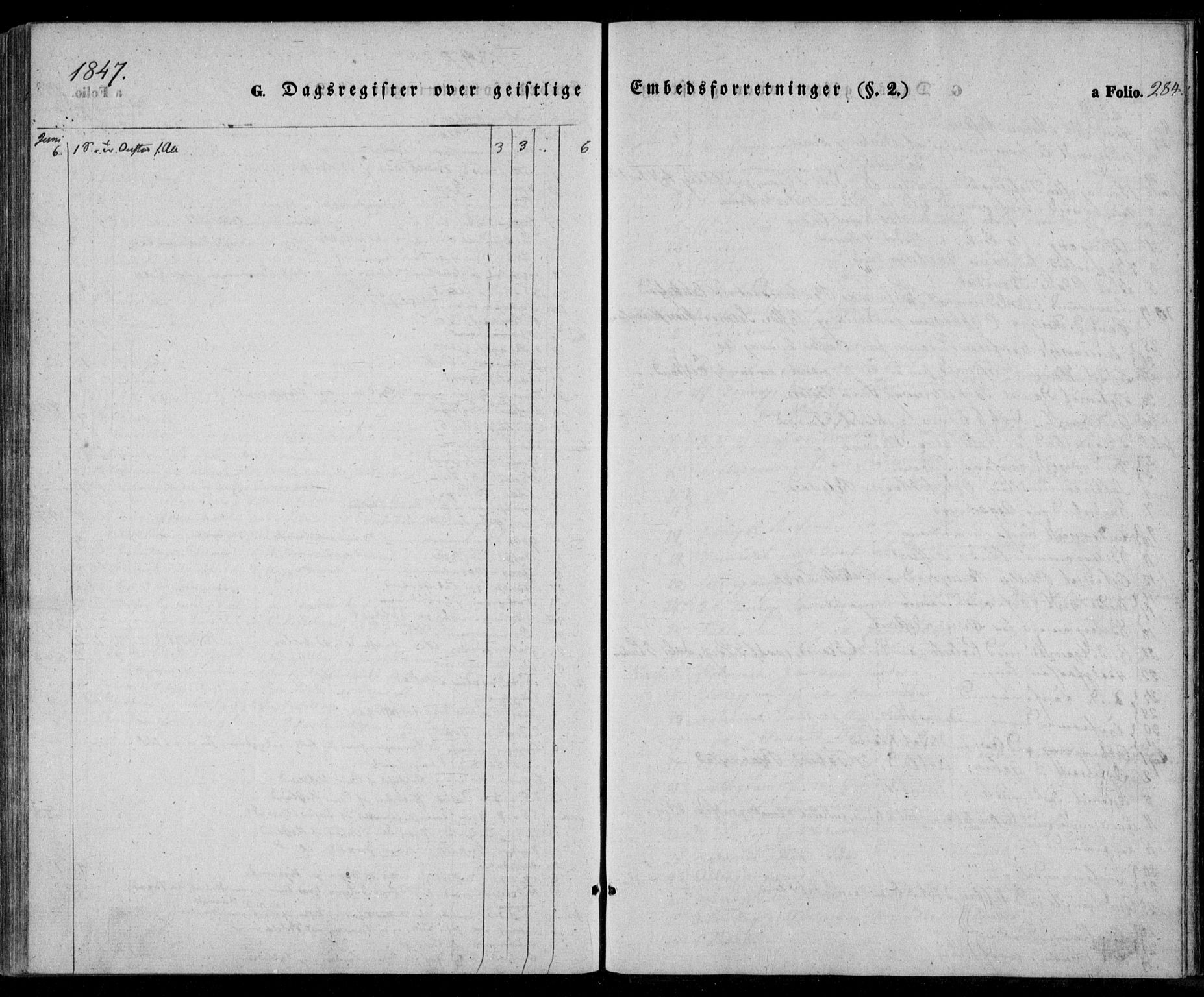 Lyngdal sokneprestkontor, SAK/1111-0029/F/Fa/Fac/L0008: Ministerialbok nr. A 8, 1837-1852, s. 284