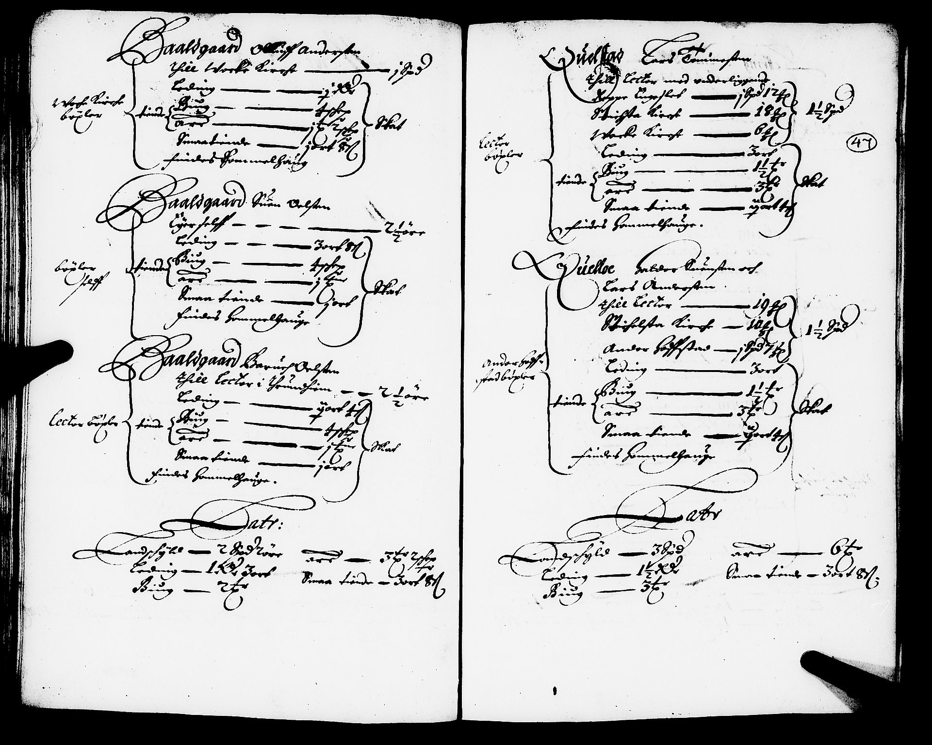 Rentekammeret inntil 1814, Realistisk ordnet avdeling, AV/RA-EA-4070/N/Nb/Nba/L0054: Stjørdal len, 1669, s. 46b-47a