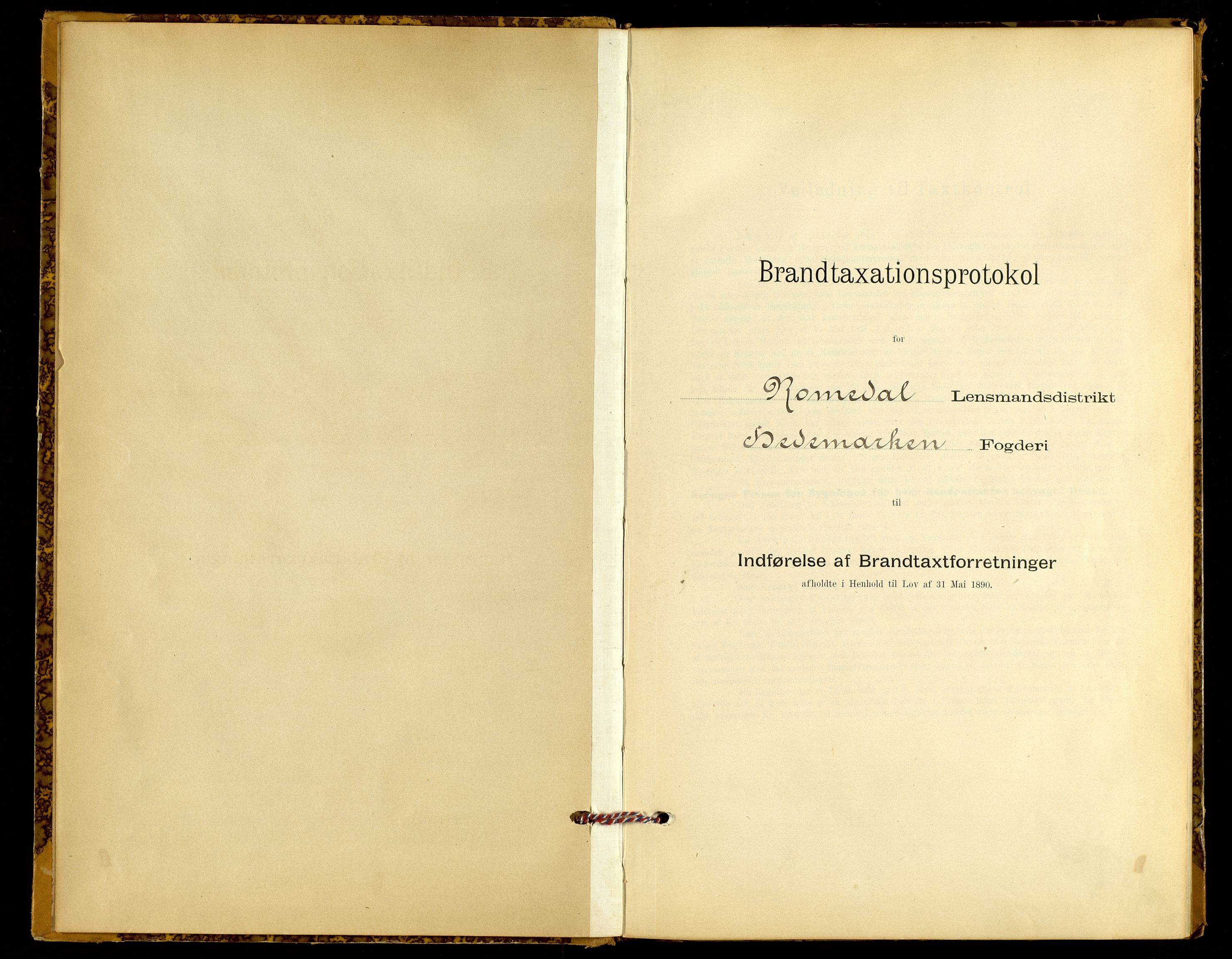 Norges Brannkasse, Romedal, SAH/NBRANR-008/F/L0003: Branntakstprotokoll, 1900-1950
