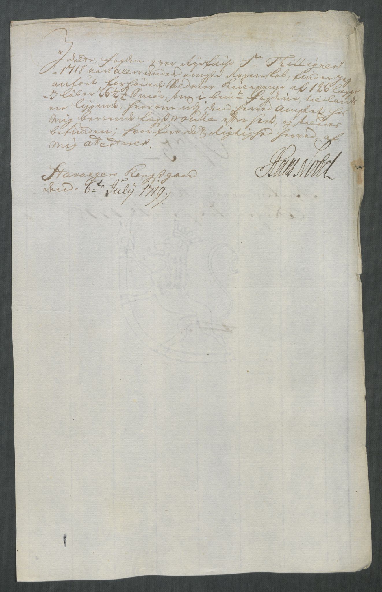 Rentekammeret inntil 1814, Reviderte regnskaper, Fogderegnskap, RA/EA-4092/R47/L2871: Fogderegnskap Ryfylke, 1718, s. 80