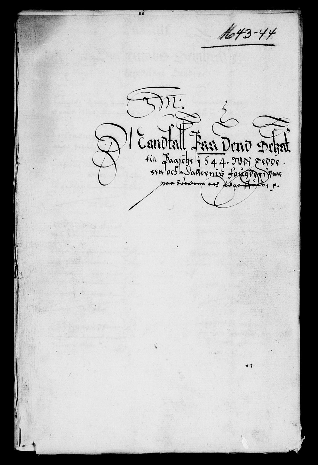 Rentekammeret inntil 1814, Reviderte regnskaper, Lensregnskaper, RA/EA-5023/R/Rb/Rbs/L0028: Stavanger len, 1642-1645