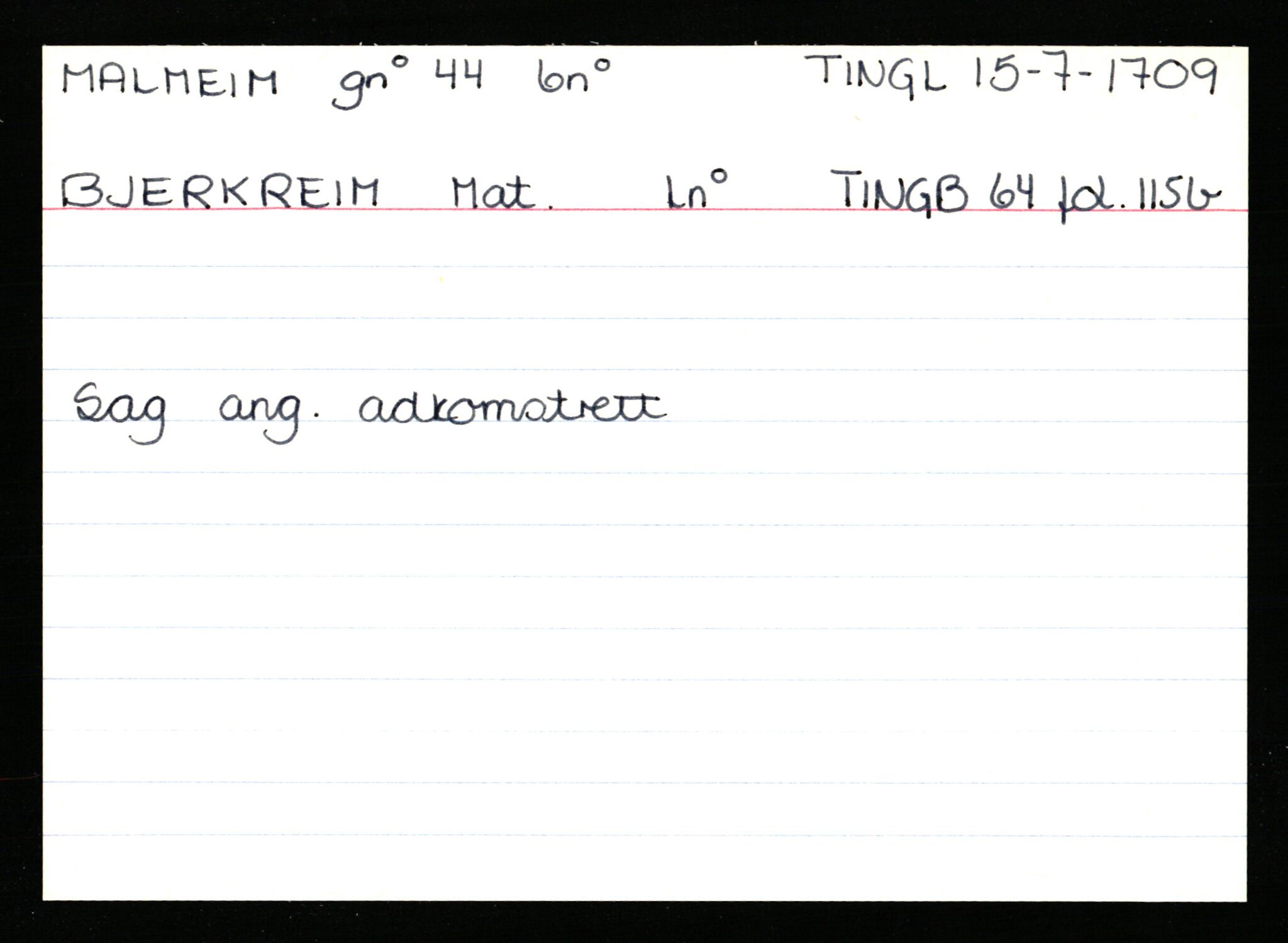 Statsarkivet i Stavanger, AV/SAST-A-101971/03/Y/Ym/L0037: Åstedskort sortert etter gårdsnavn: Lædre - Mauland, 1600-1950, s. 337