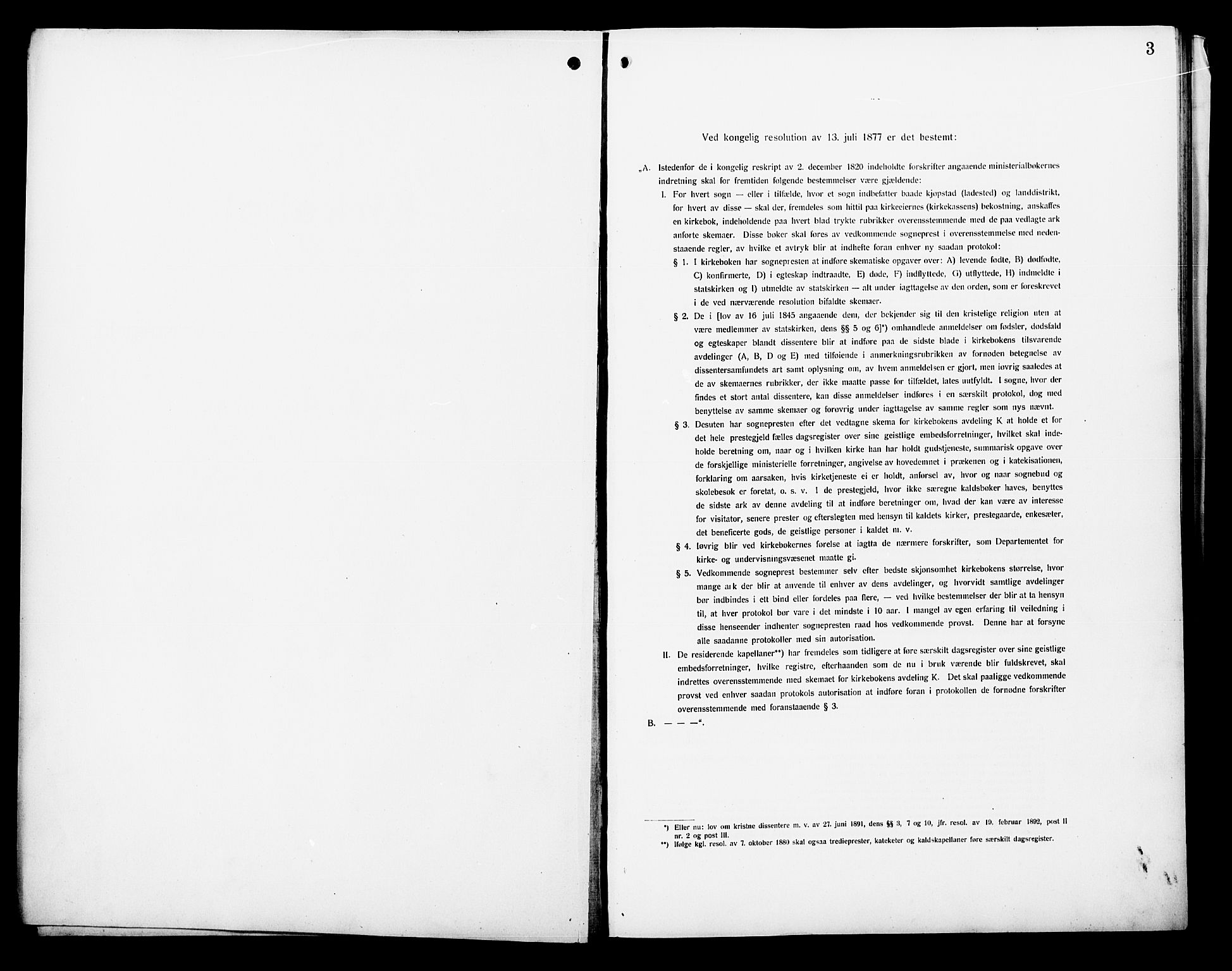 Lindås Sokneprestembete, SAB/A-76701/H/Hab: Klokkerbok nr. B 4, 1912-1929, s. 3