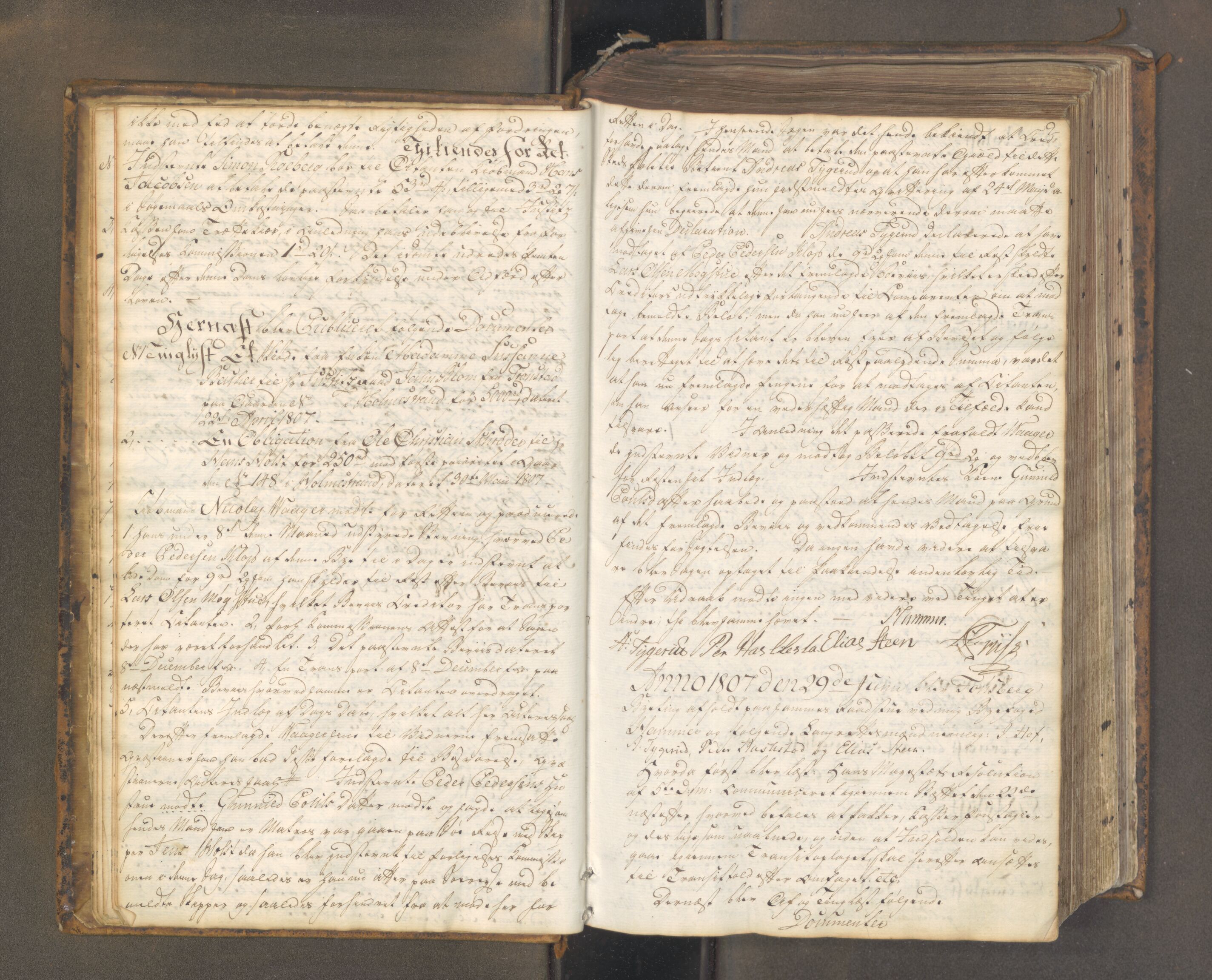 Tønsberg byfogd, AV/SAKO-A-224/F/Fa/L0022: Tingbok, 1807-1818, s. 8b-9a