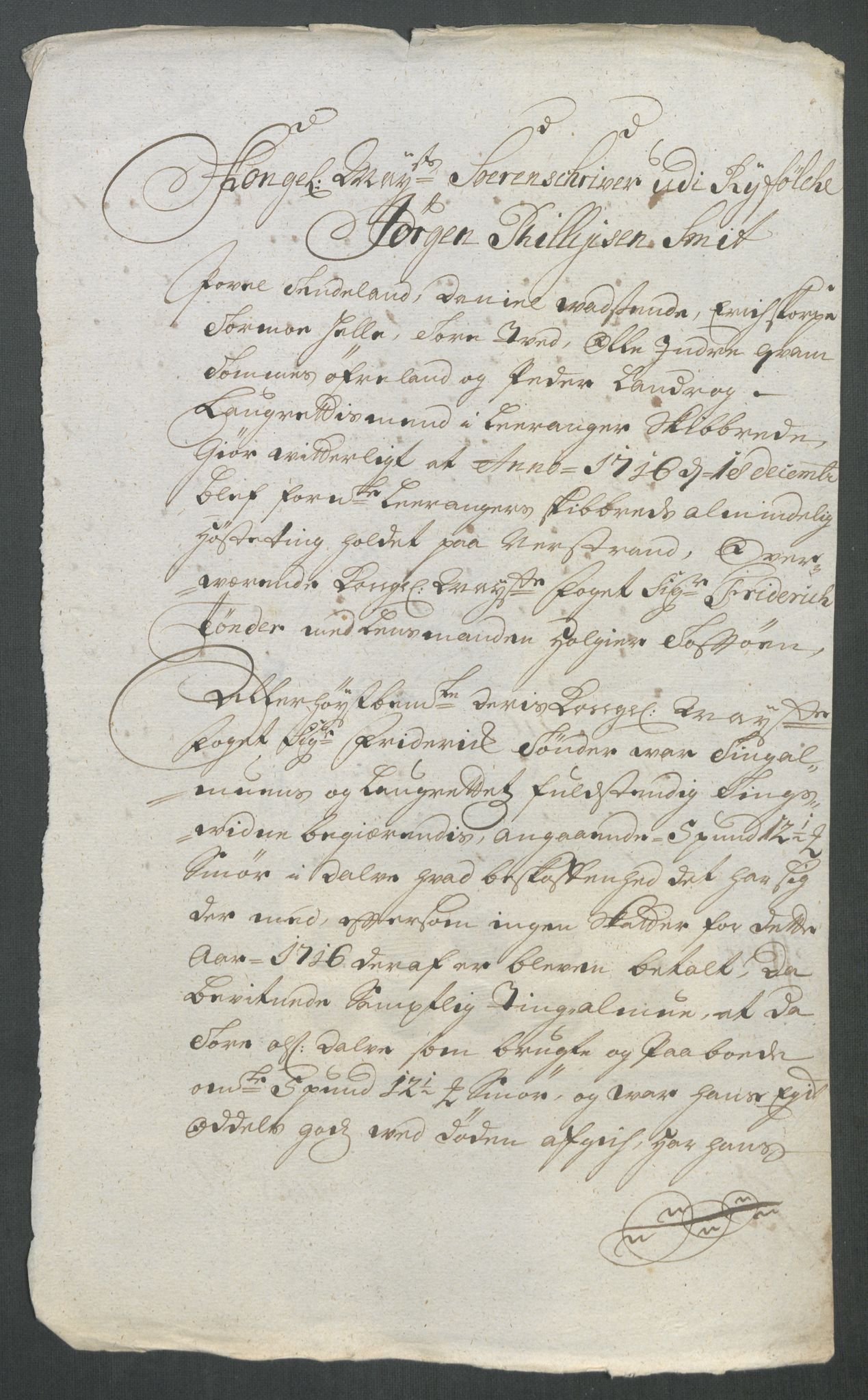 Rentekammeret inntil 1814, Reviderte regnskaper, Fogderegnskap, AV/RA-EA-4092/R47/L2869: Fogderegnskap Ryfylke, 1716, s. 225