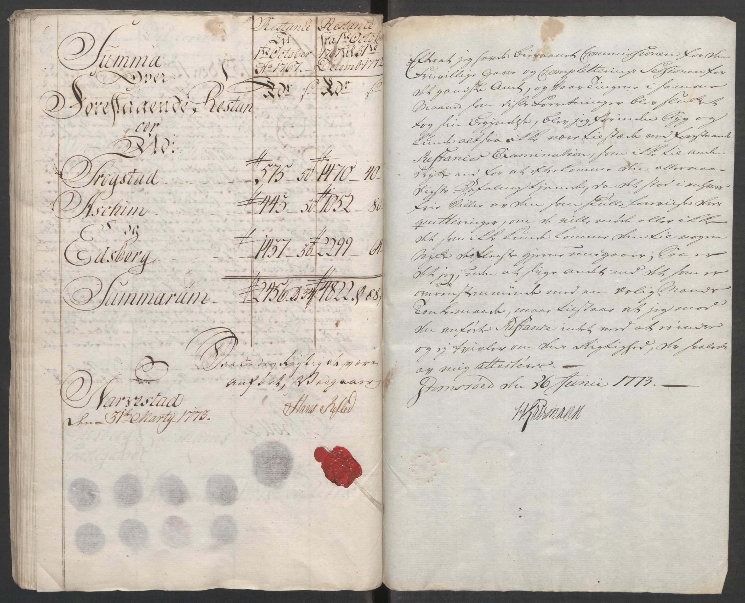Rentekammeret inntil 1814, Reviderte regnskaper, Fogderegnskap, RA/EA-4092/R07/L0413: Ekstraskatten Rakkestad, Heggen og Frøland, 1762-1772, s. 611