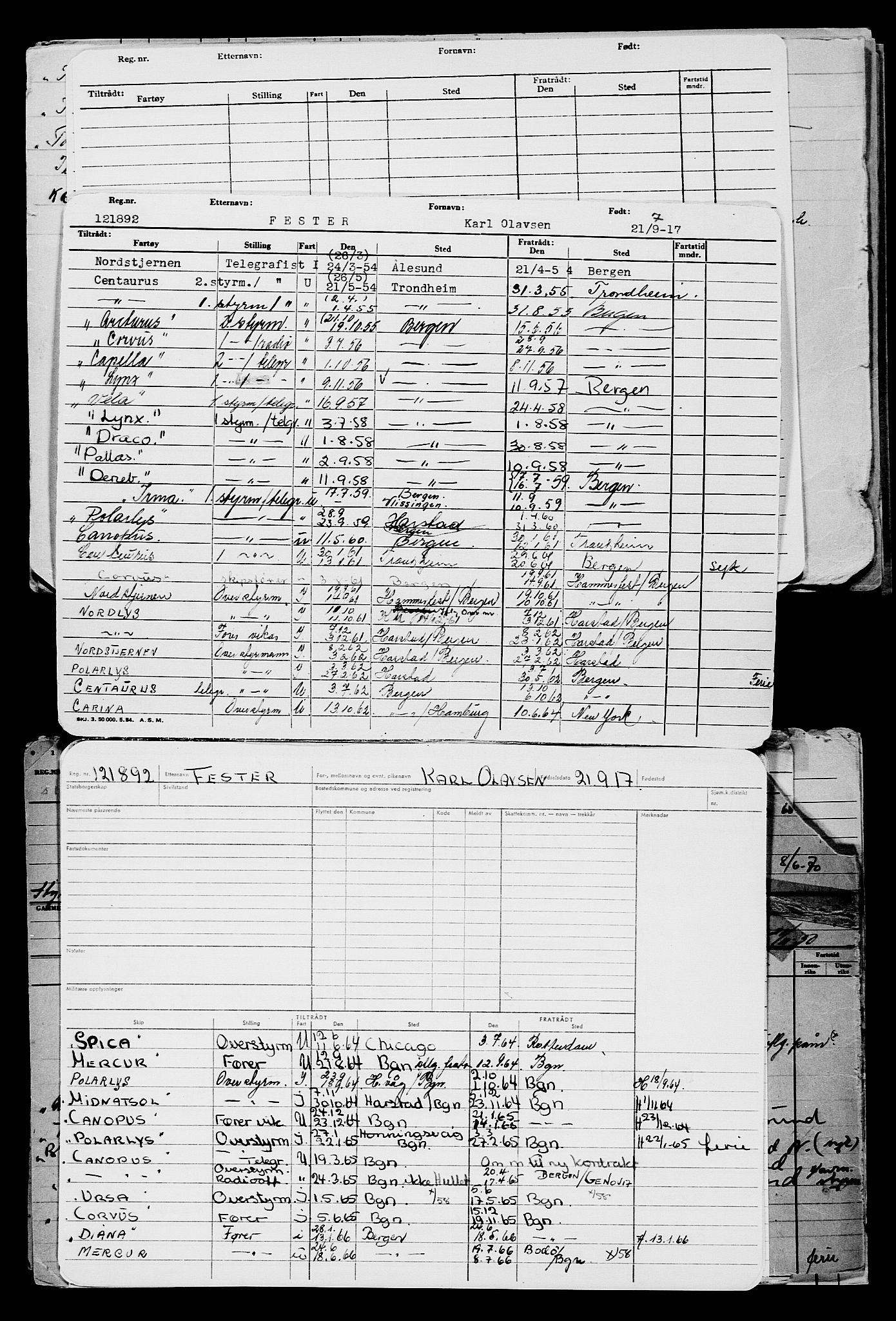 Direktoratet for sjømenn, AV/RA-S-3545/G/Gb/L0152: Hovedkort, 1917, s. 35